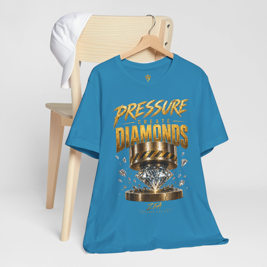 Pressure Create Diamonds T-Shirt — Motivational Graphic Tee
