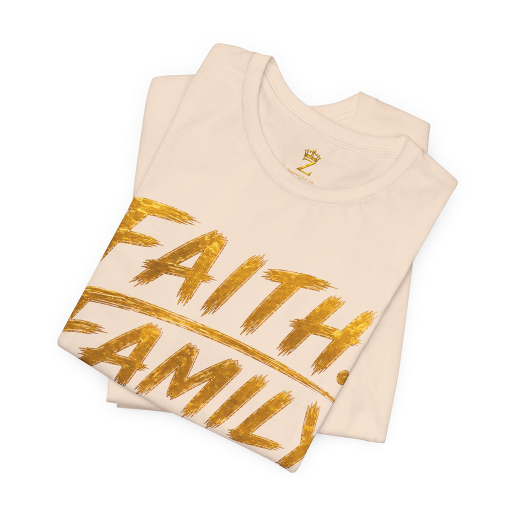 Faith. Family. Funds. T-Shirt — Inspirational Faith & Family Graphic Tee