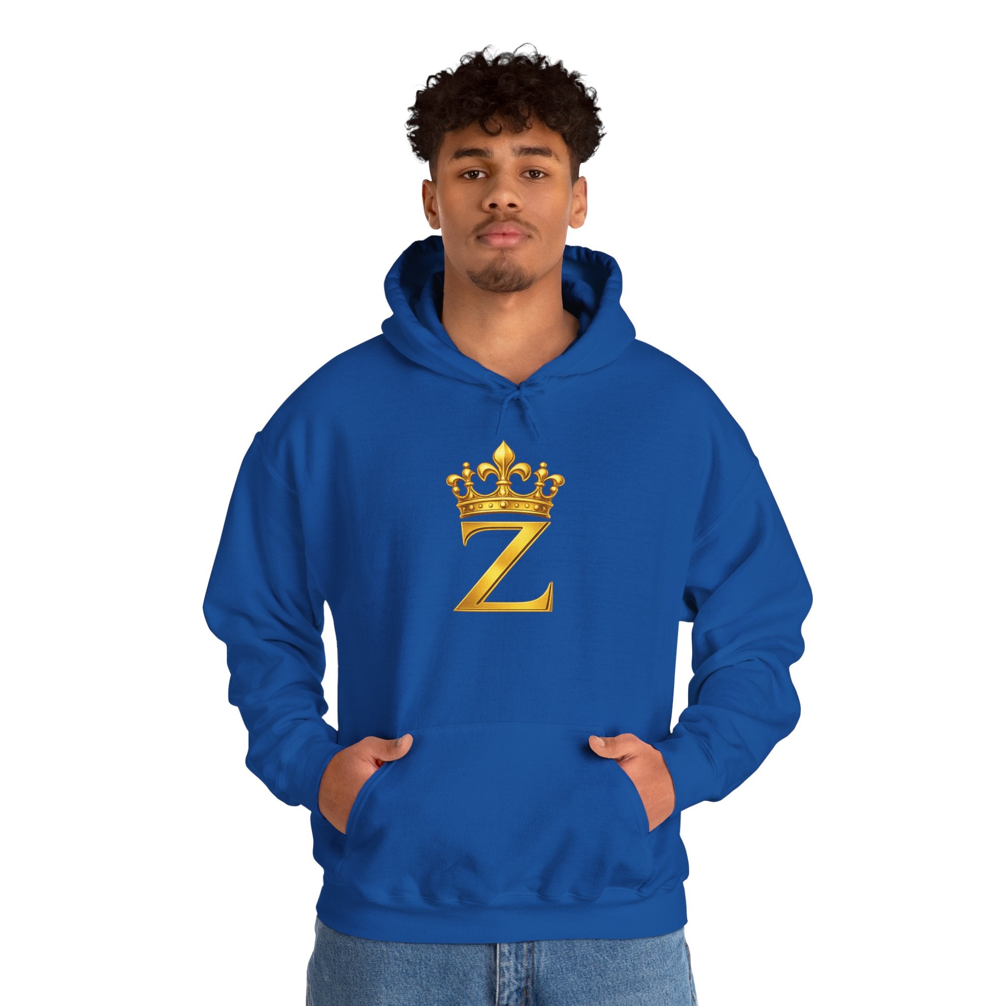 Zealous For All Hoodie — Gold Logo Printify