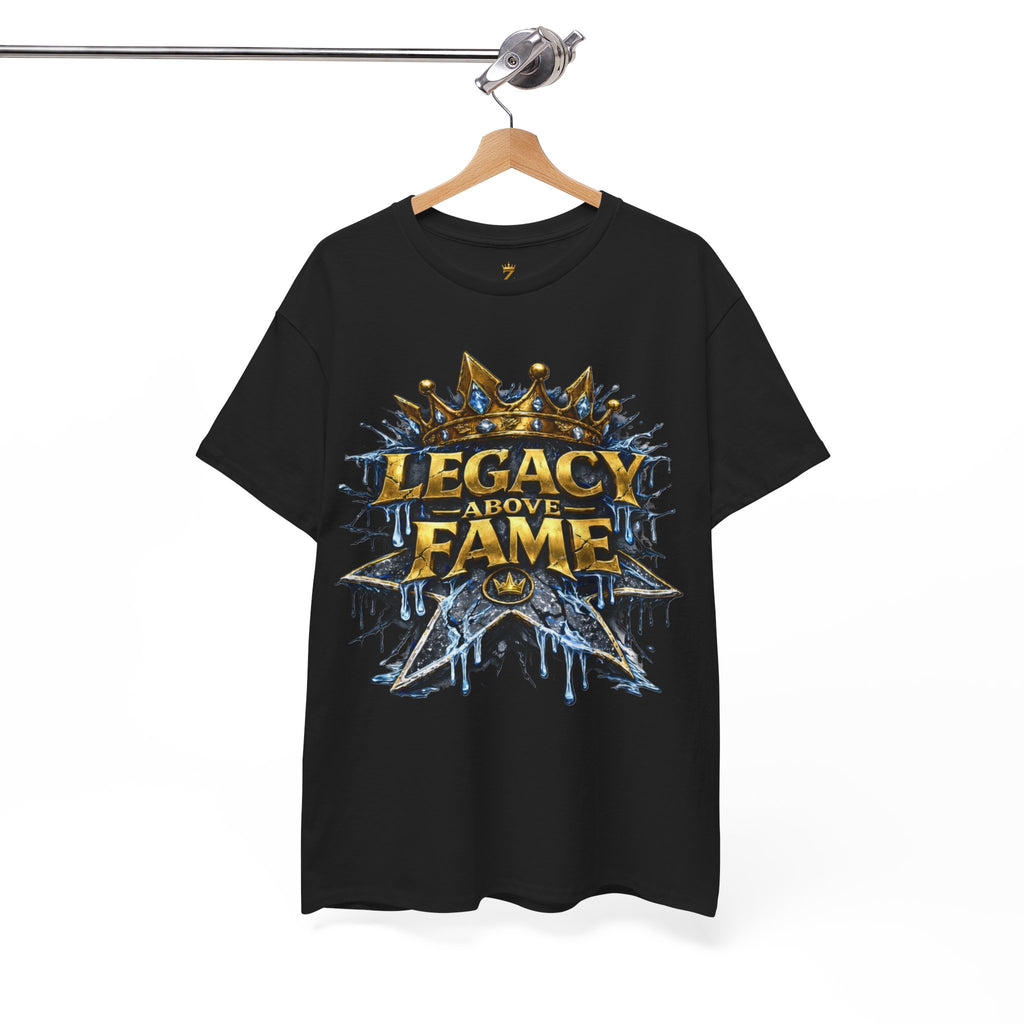 Adult Legacy Above Fame Graphic T-Shirt (Icy Blue Drip) - Zealous For All