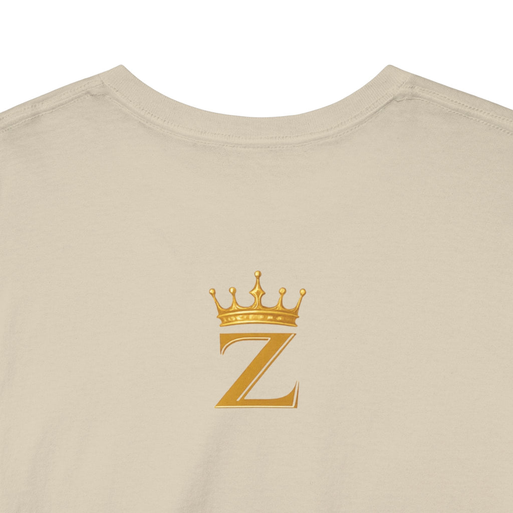 Unisex Zealous For All T-Shirt (Gold Logo (with Back logo) T-shirt) Printify
