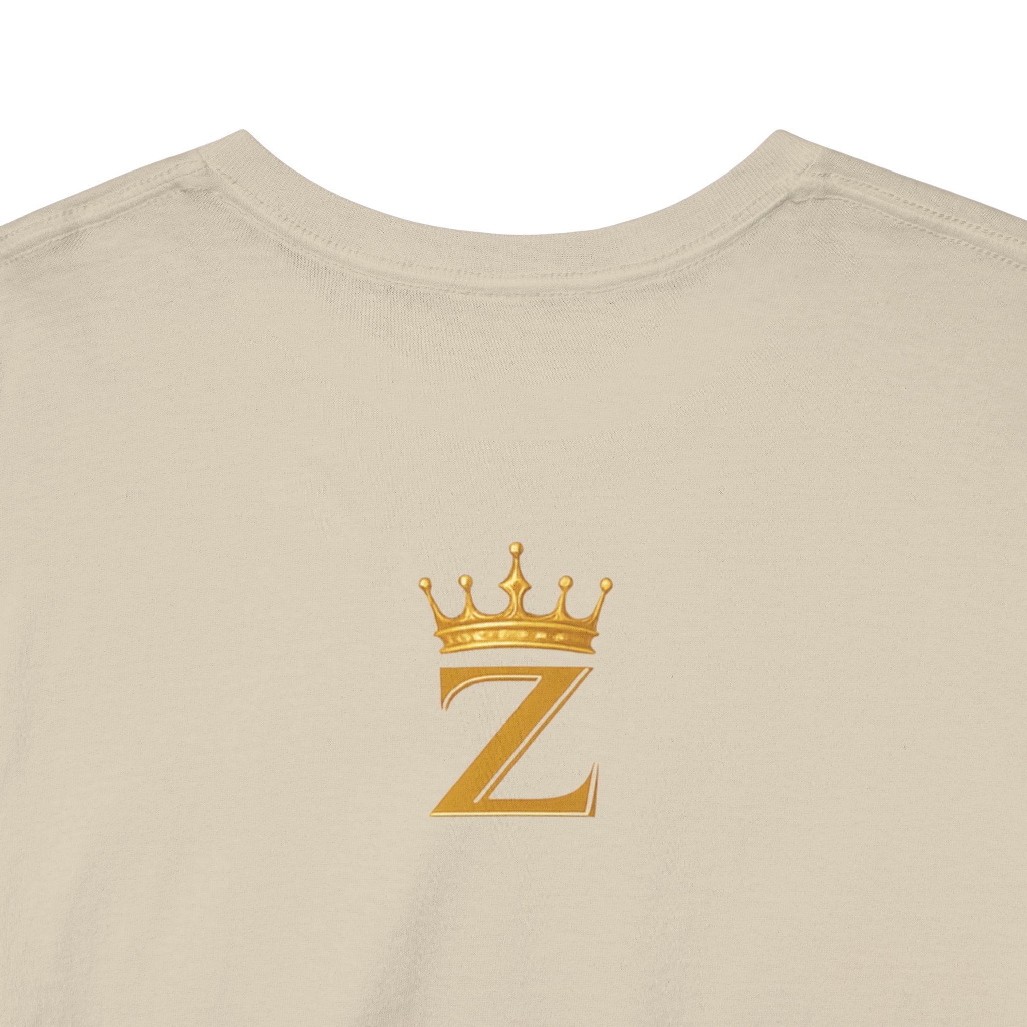 Unisex Zealous For All T-Shirt (Gold Logo (with Back logo) T-shirt) Printify