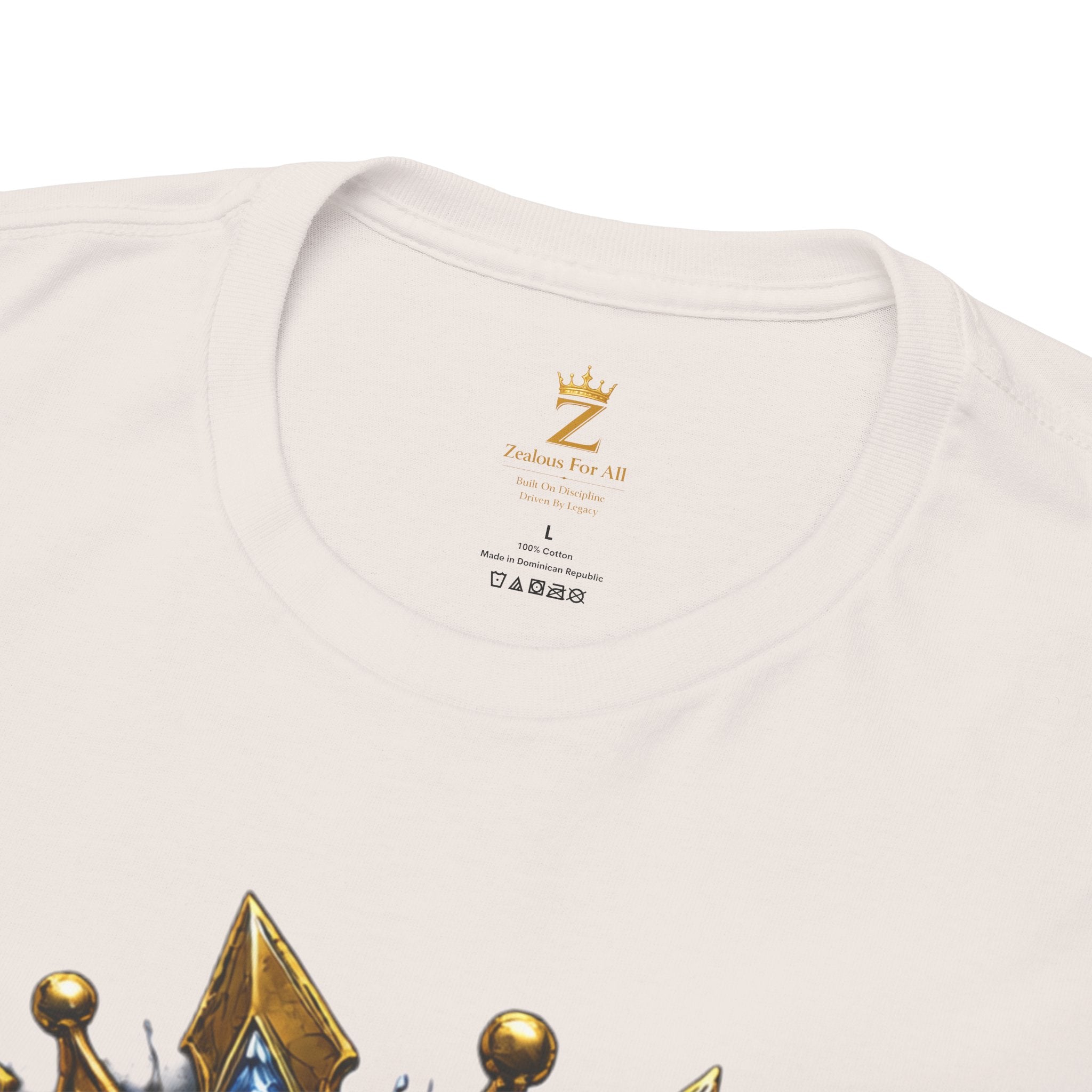 Adult Legacy Above Fame Graphic T-Shirt (Icy Blue Drip) - Zealous For All