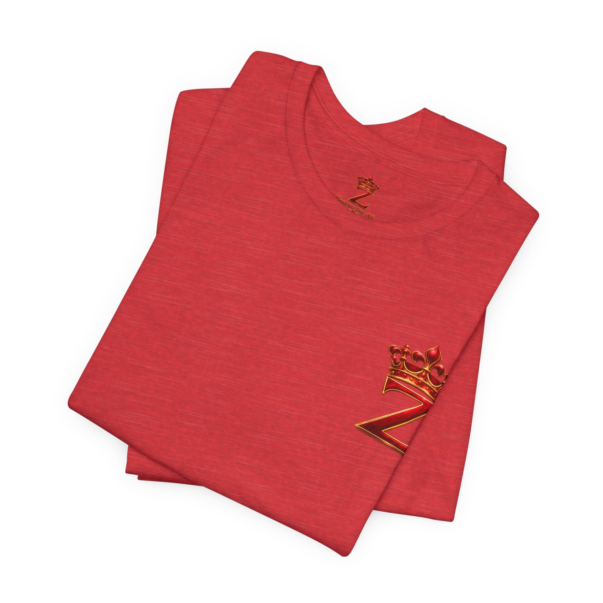Unisex Zealous For All T-Shirt (Red Velvet Edition) Printify