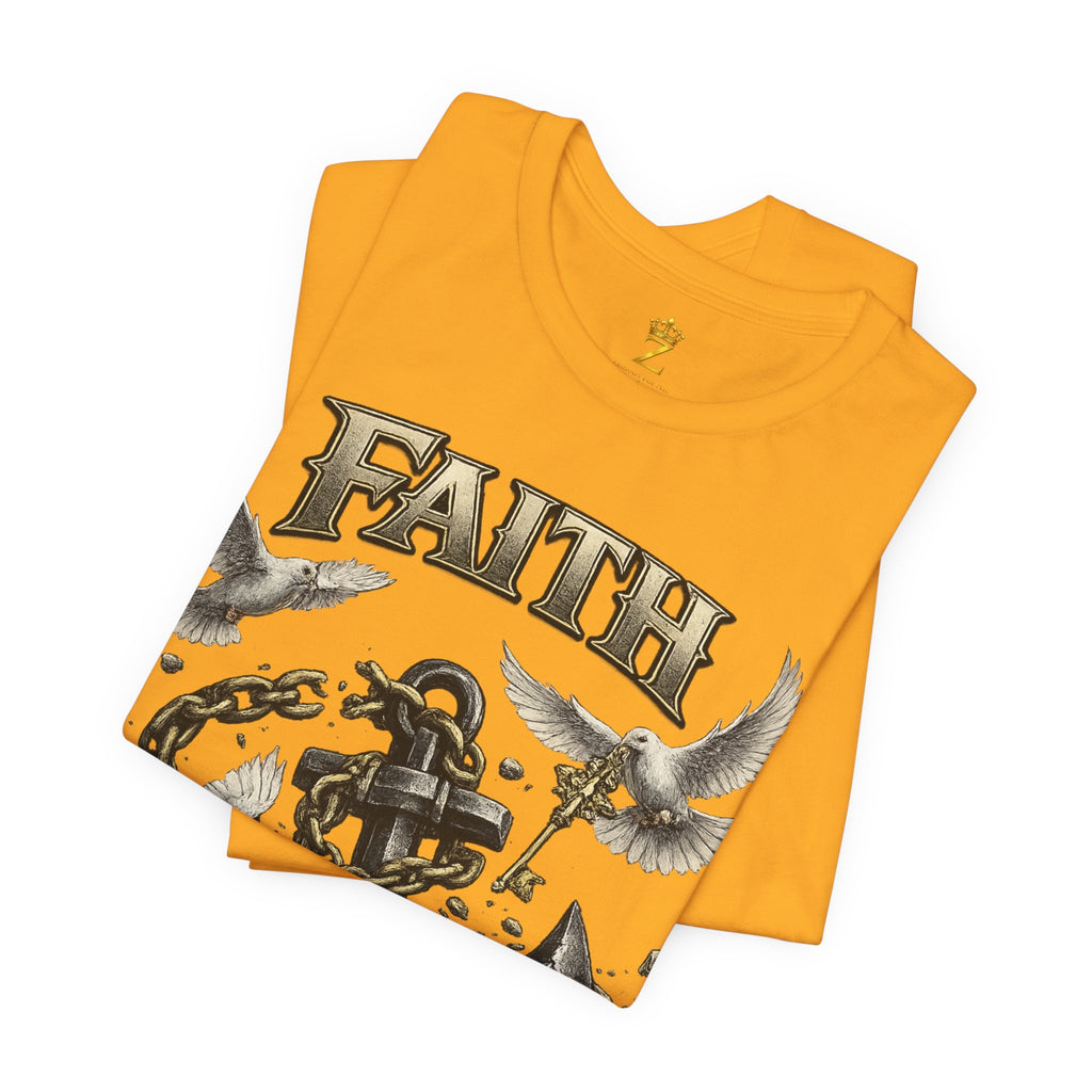 Faith Prevails T‑Shirt (Black Anchor) Printify