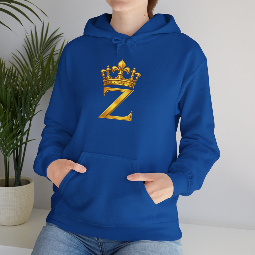 Zealous For All Hoodie — Gold Logo Printify