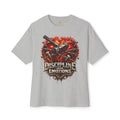 CEO CHAD EDITION *Oversized* Discipline Over Emotions Graphic Tee (Red Heart) Printify