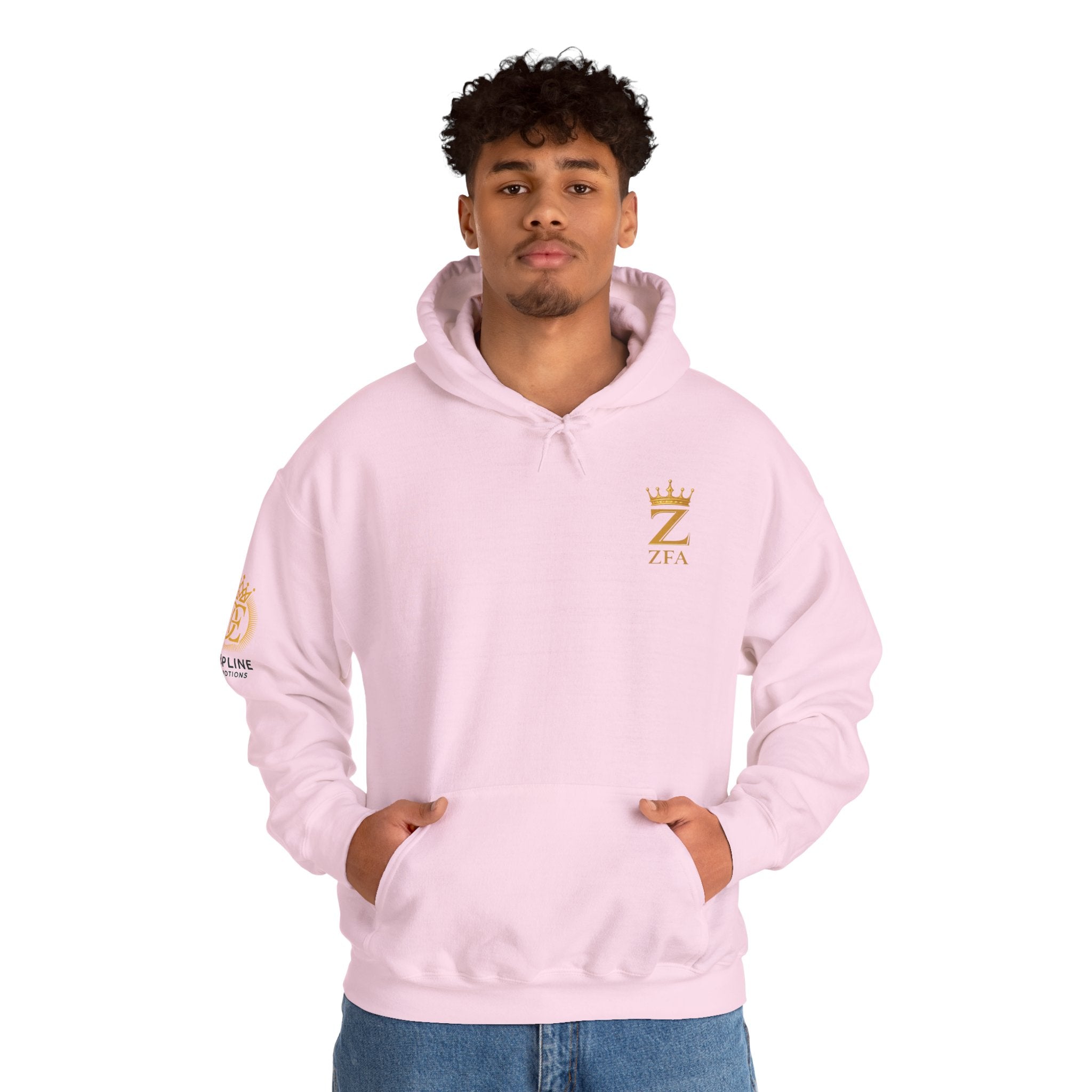 Zealous For All Crown Z Hoodie — Premium White Logo Sweatshirt - Zealous For All