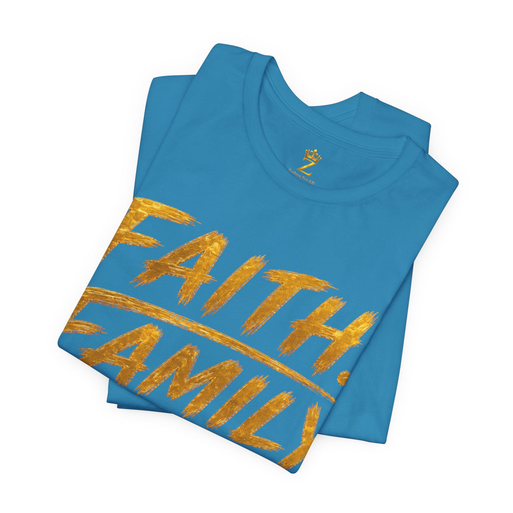 Faith. Family. Funds. T-Shirt — Inspirational Faith & Family Graphic Tee