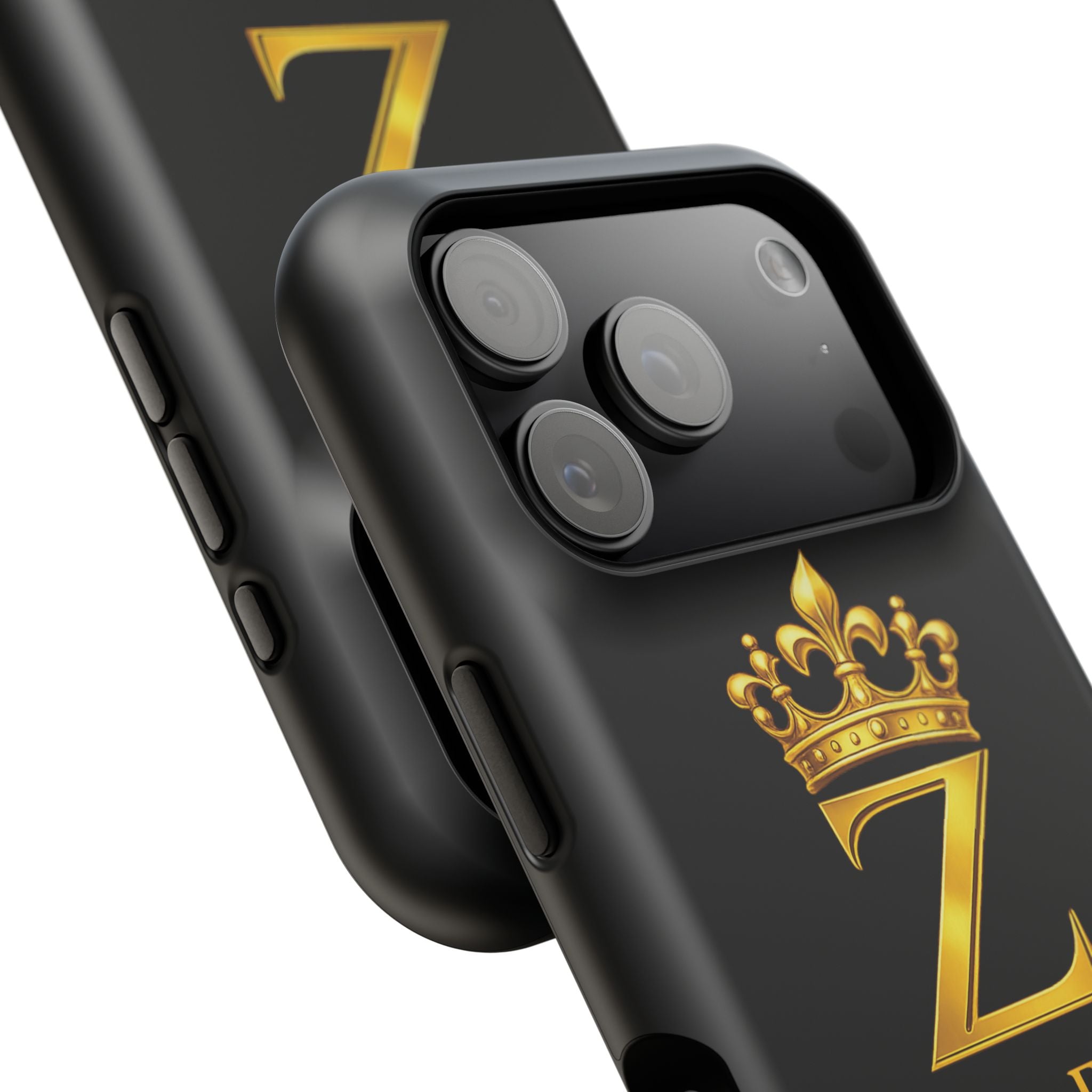 ZFA Phone Case  — "Zealous For All" Gold Crown Impact-Resistant Case Printify