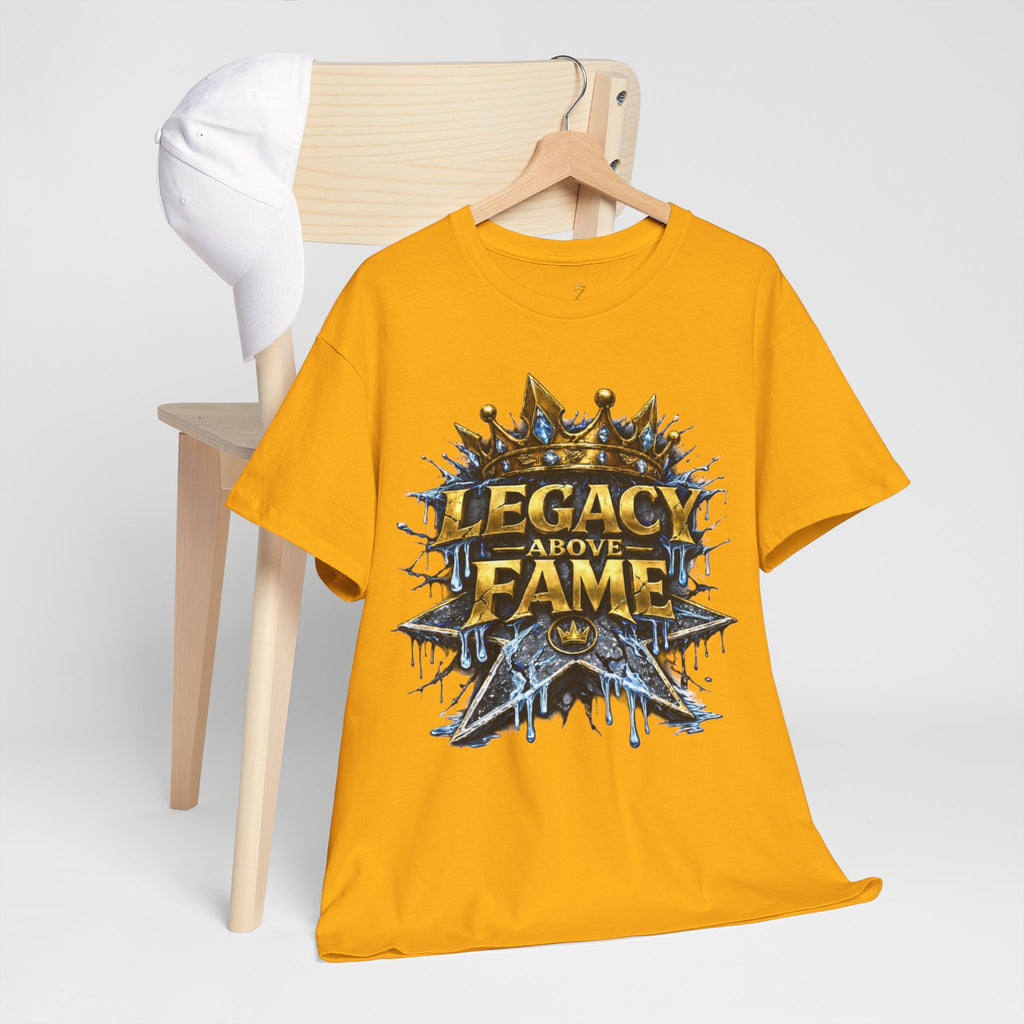 Adult Legacy Above Fame Graphic T-Shirt (Icy Blue Drip) - Zealous For All