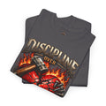 Discipline Over Emotions Graphic T-Shirt (Red Heart) Printify