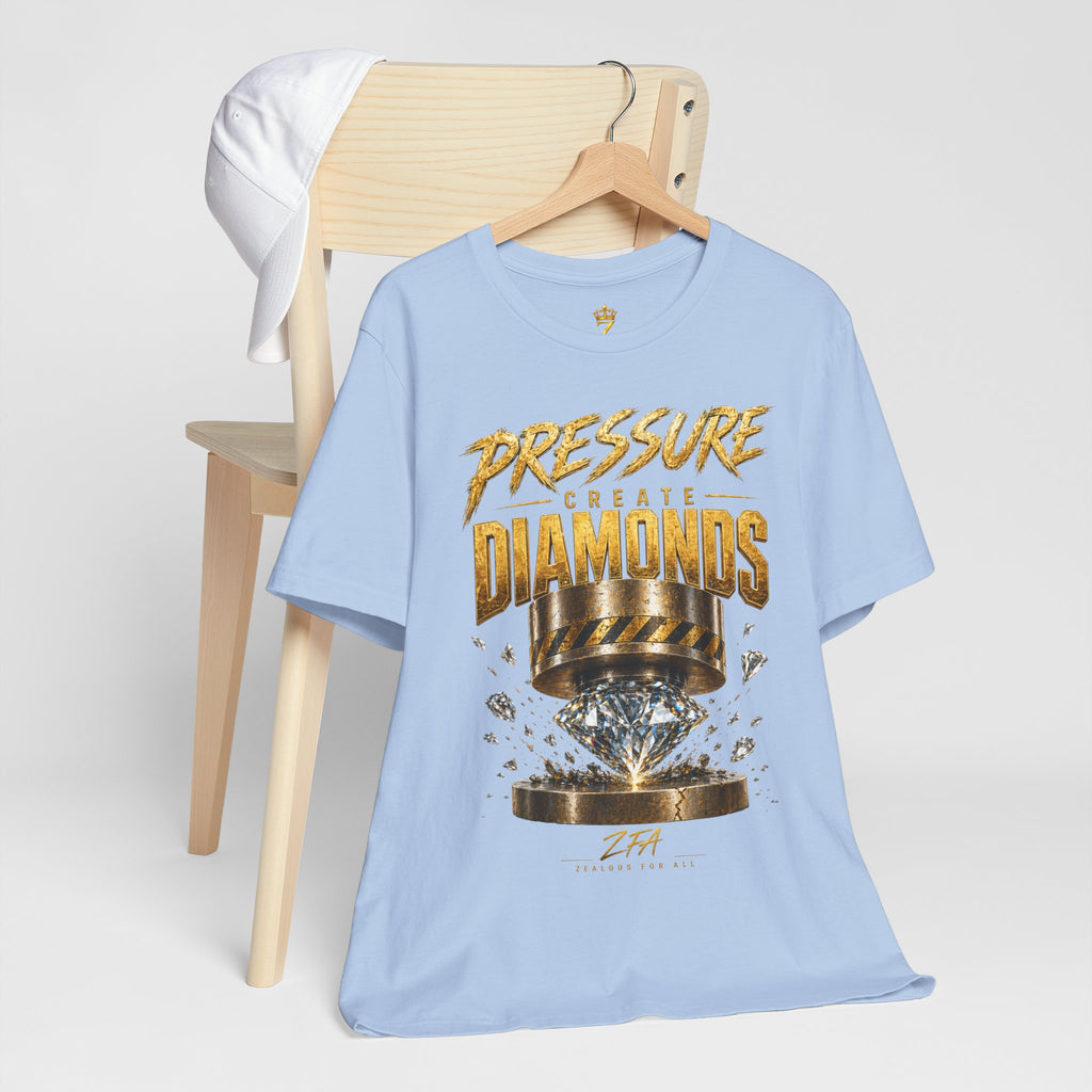 Pressure Create Diamonds T-Shirt — Motivational Graphic Tee