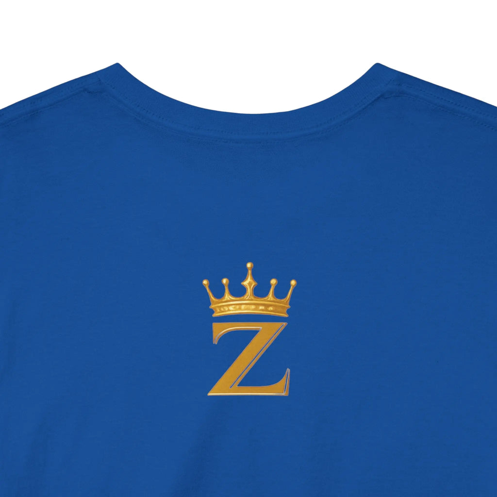 Unisex Zealous For All T-Shirt (Gold Logo (with Back logo) T-shirt) Printify
