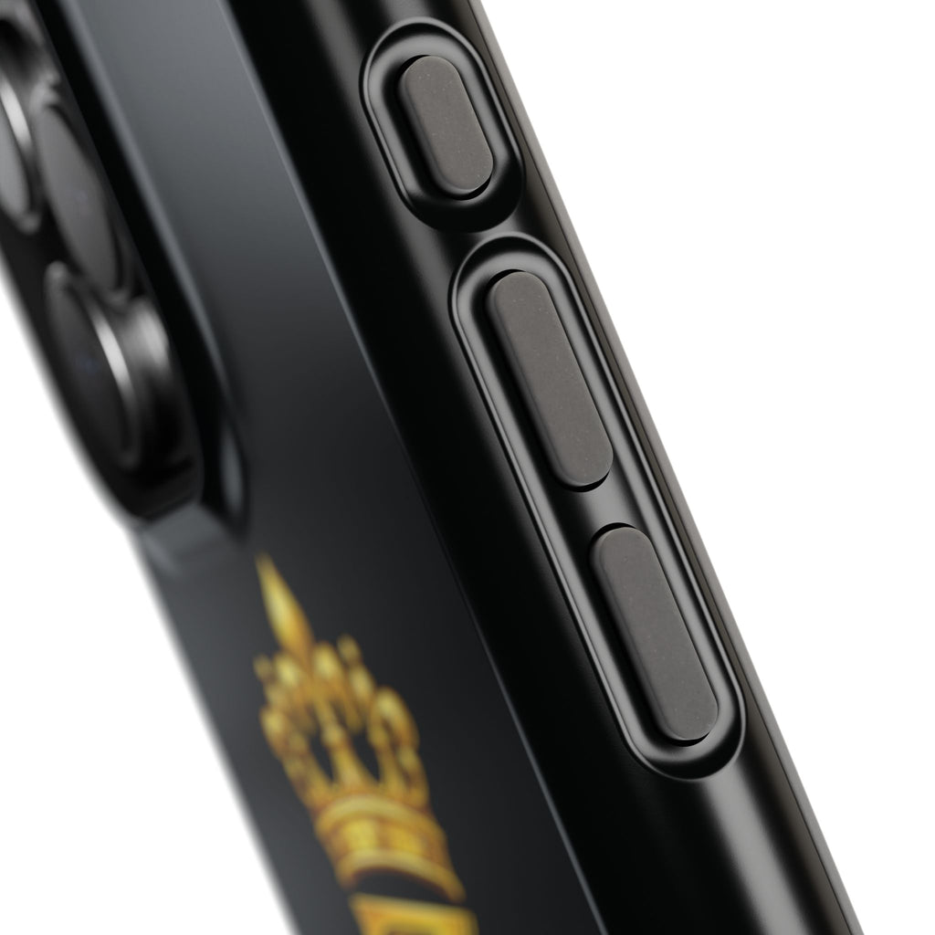 ZFA Phone Case  — "Zealous For All" Gold Crown Impact-Resistant Case Printify