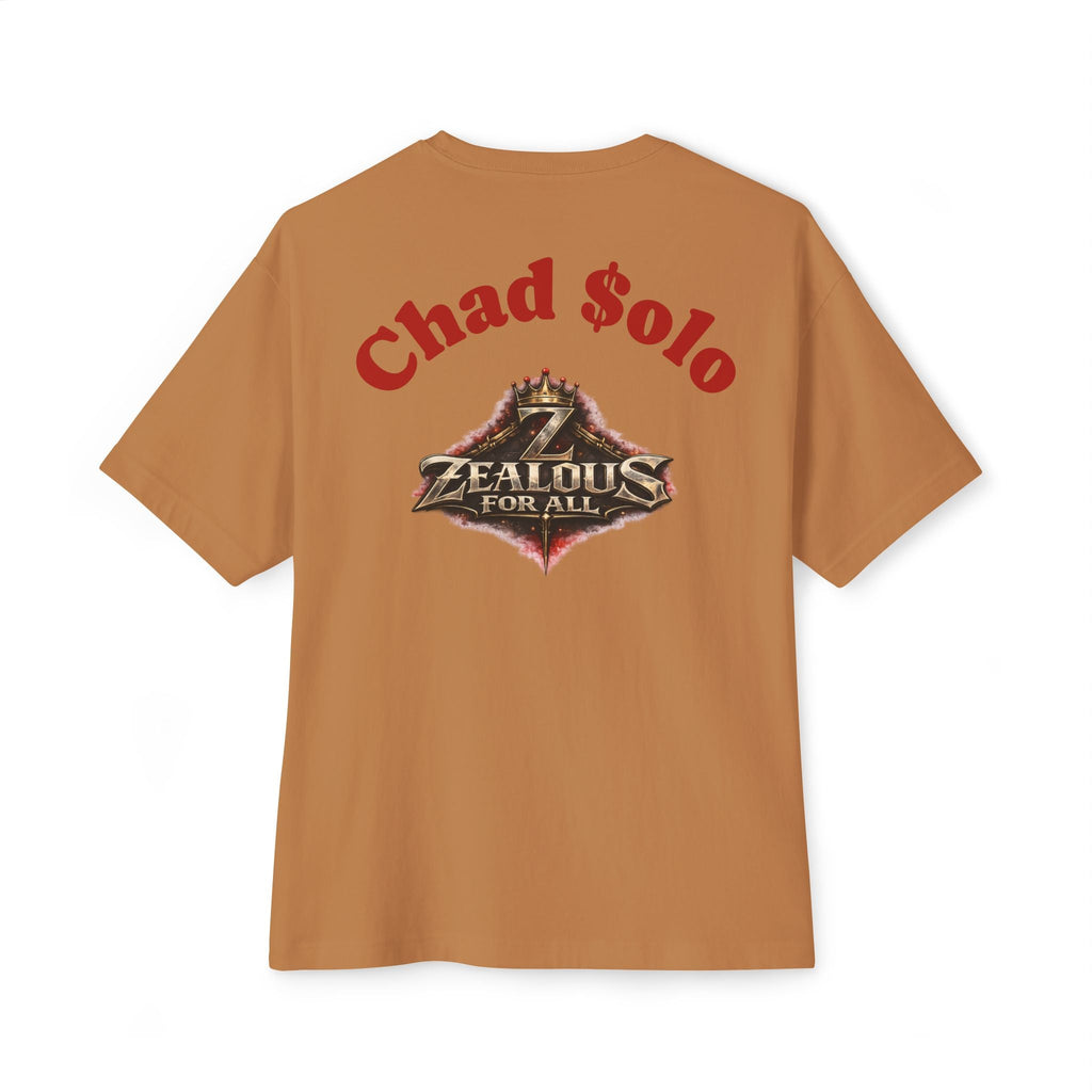 CEO CHAD EDITION *Oversized* Discipline Over Emotions Graphic Tee (Red Heart) Printify