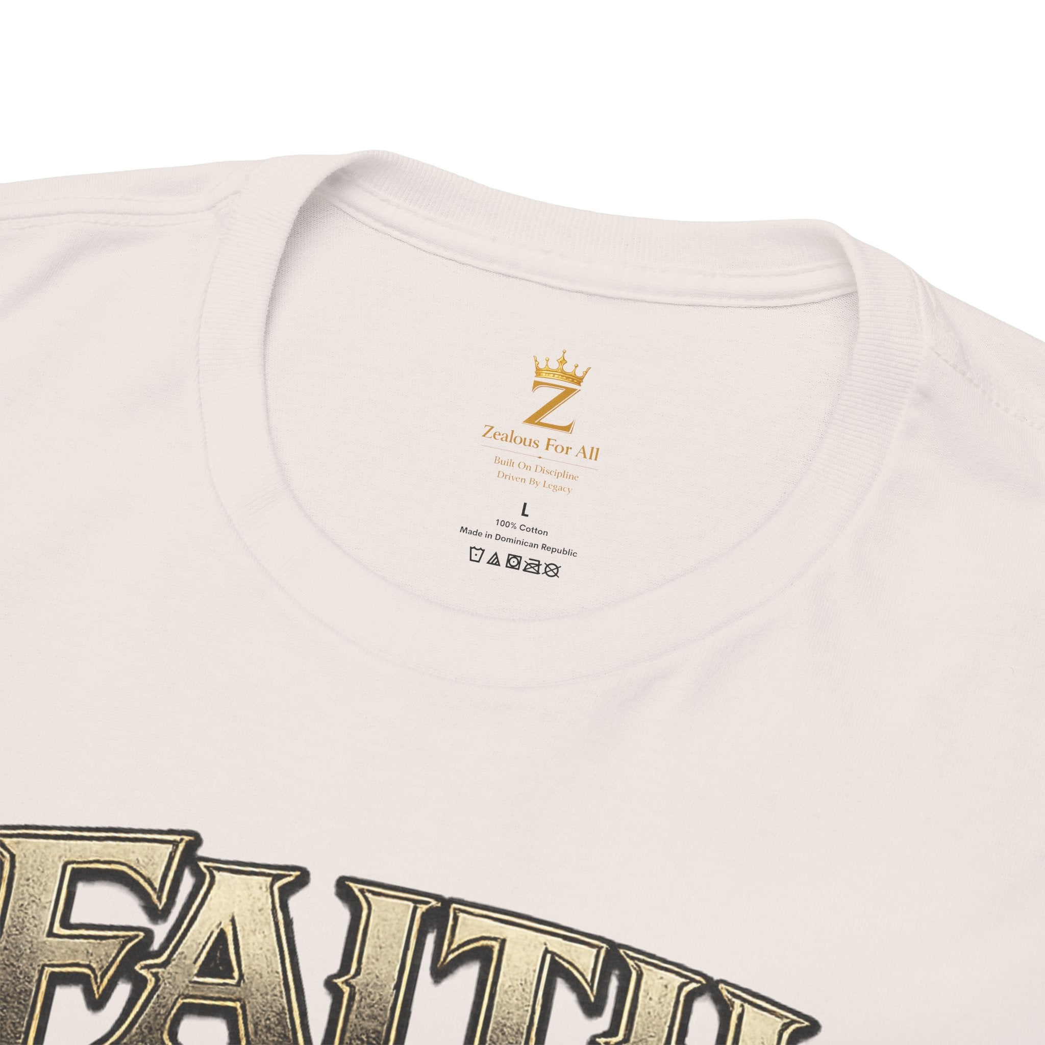 Adult Faith Prevails T‑Shirt (Red Anchor) Printify
