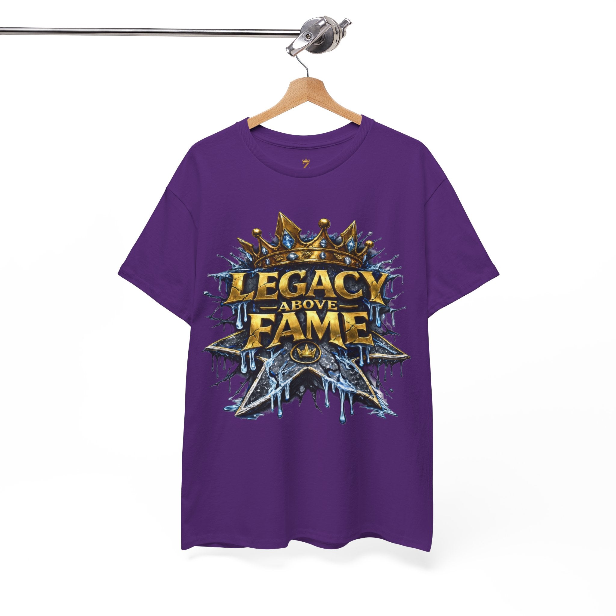 Adult Legacy Above Fame Graphic T-Shirt (Icy Blue Drip) - Zealous For All