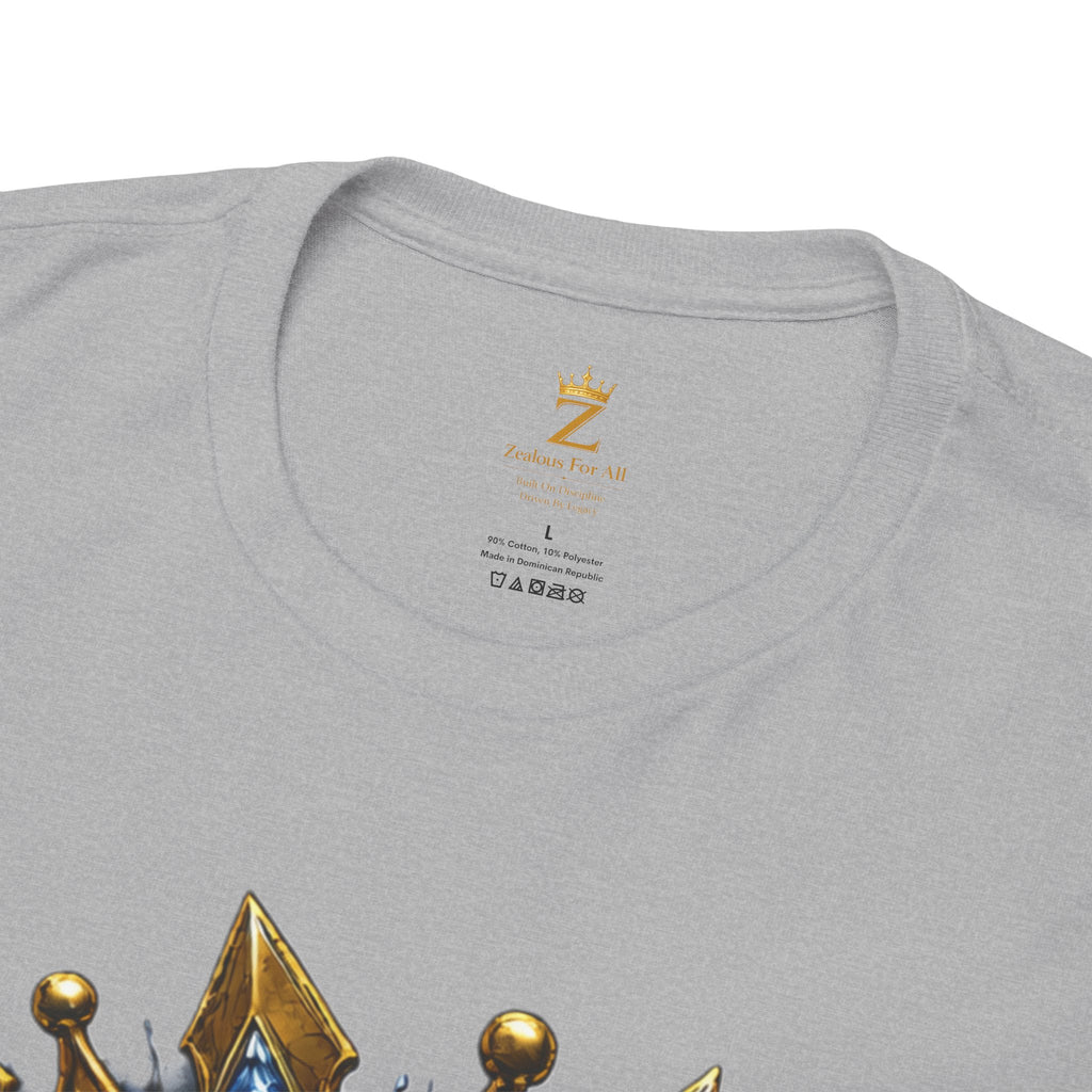 Adult Legacy Above Fame Graphic T-Shirt (Icy Blue Drip) - Zealous For All