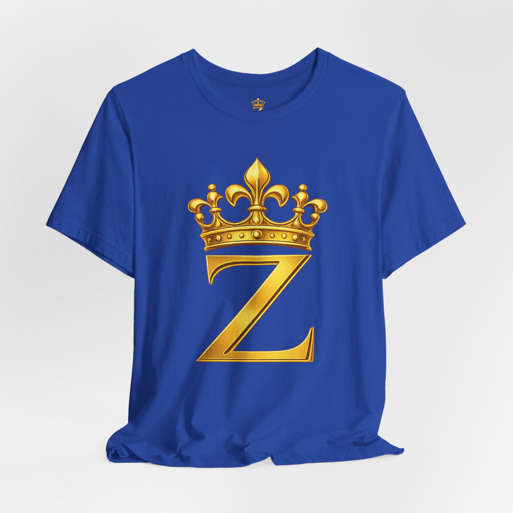 Unisex "Z" T-Shirt (Gold Logo) Printify