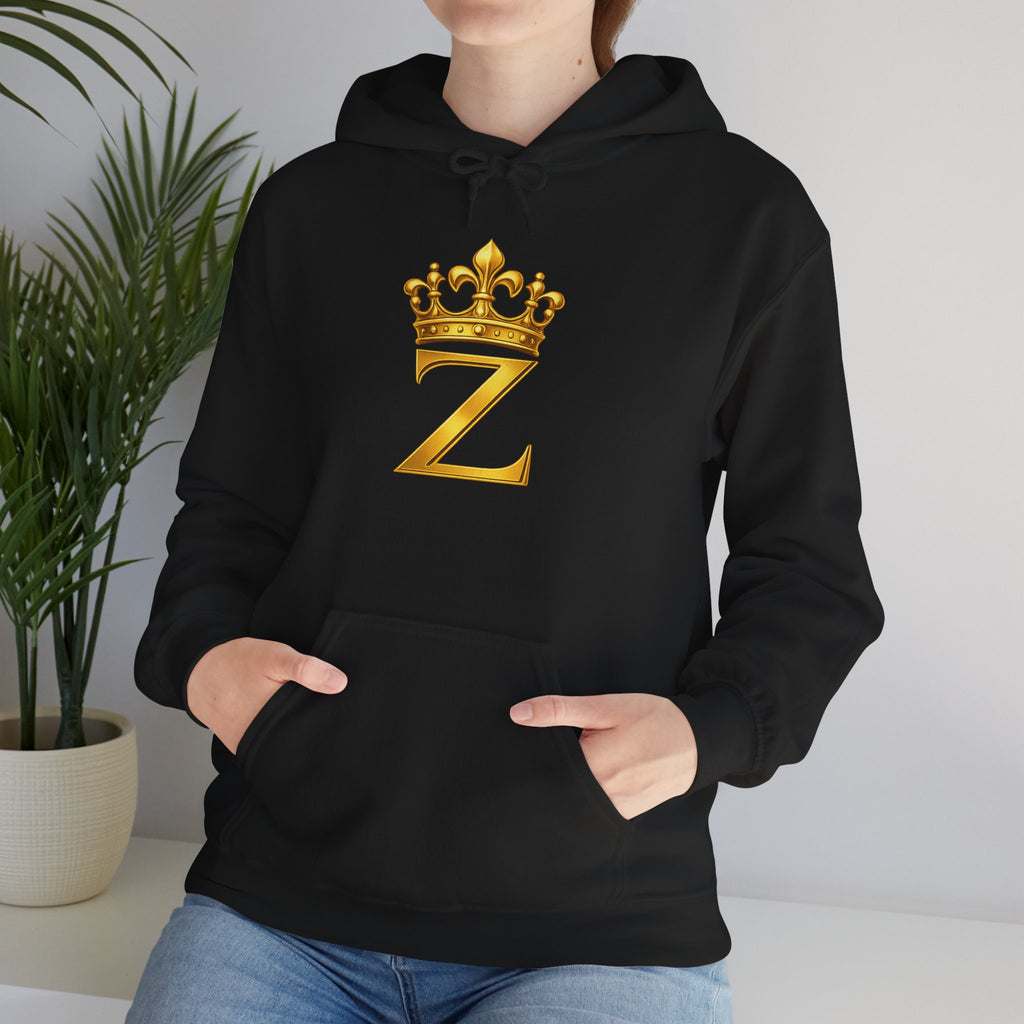 Zealous For All Hoodie — Gold Logo Printify