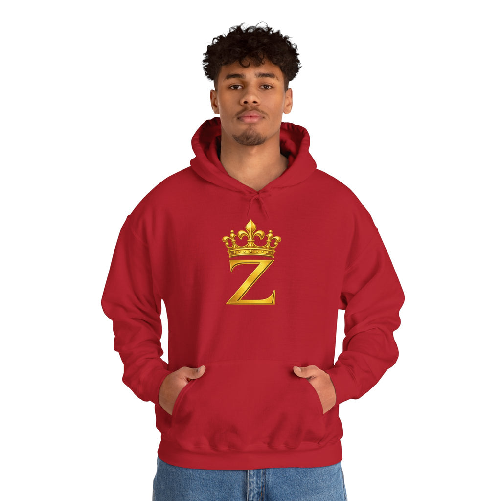 Zealous For All Hoodie — Gold Logo Printify