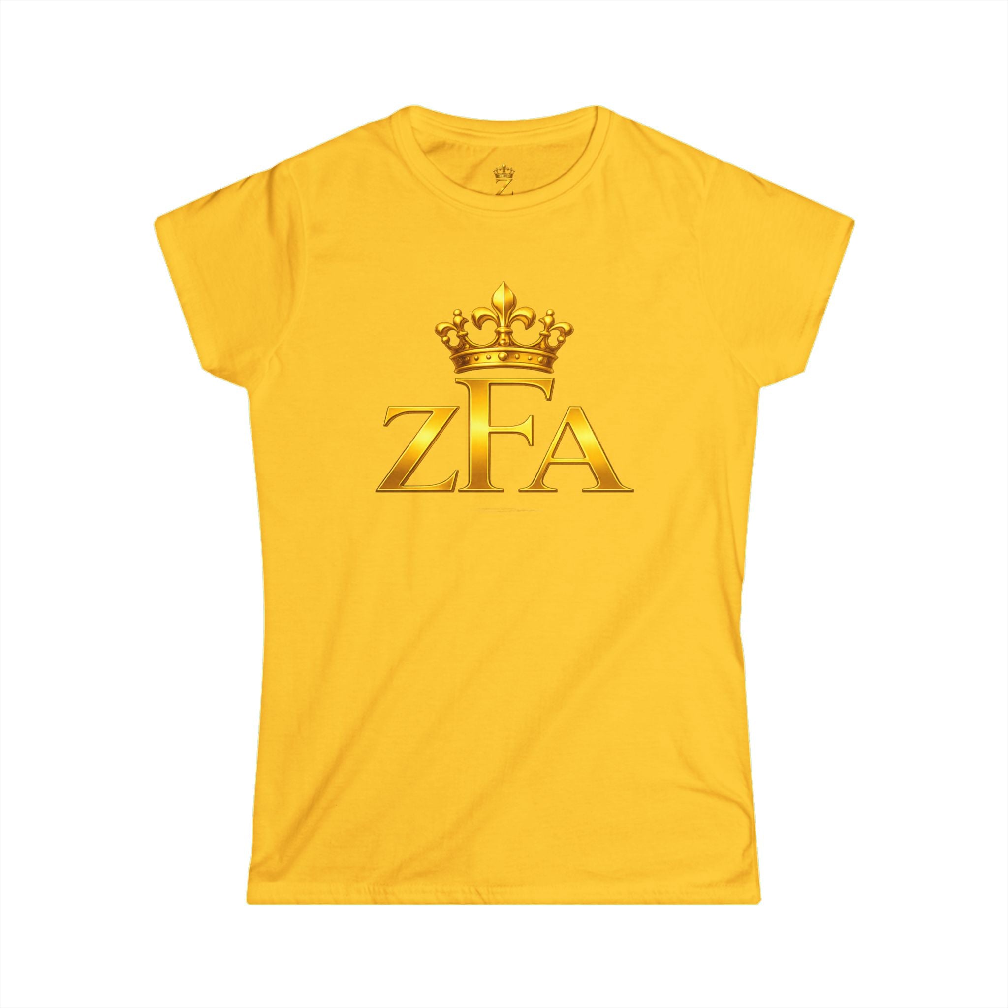 Women's ZFA (Gold Crown Shirt) Printify
