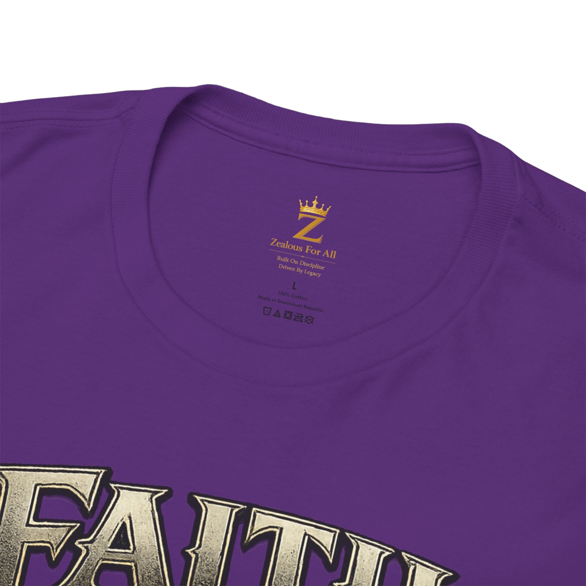 Adult Faith Prevails T‑Shirt (Blue Anchor) Printify