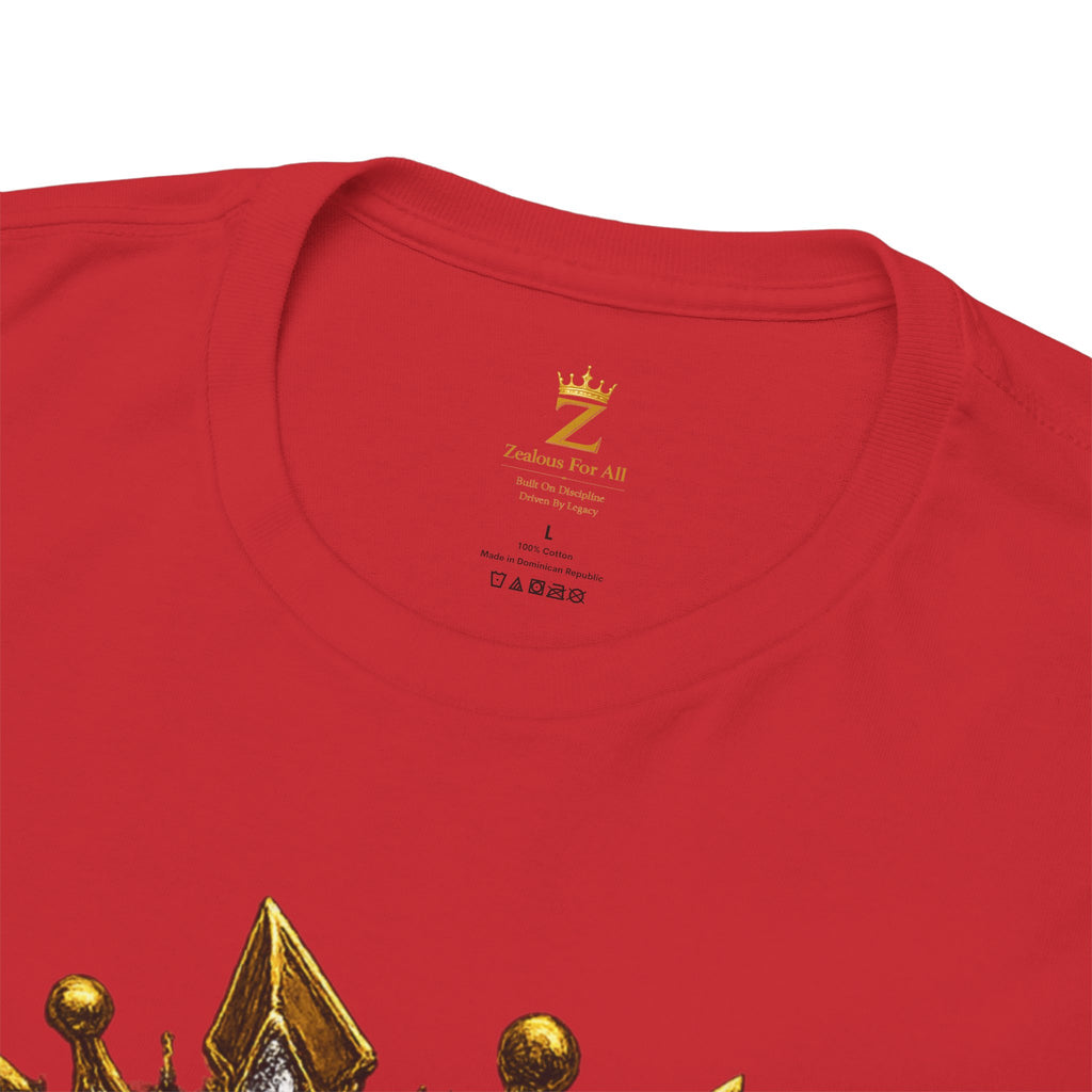 Adult Legacy Above Fame Graphic T-Shirt (Gold Drip) - Zealous For All