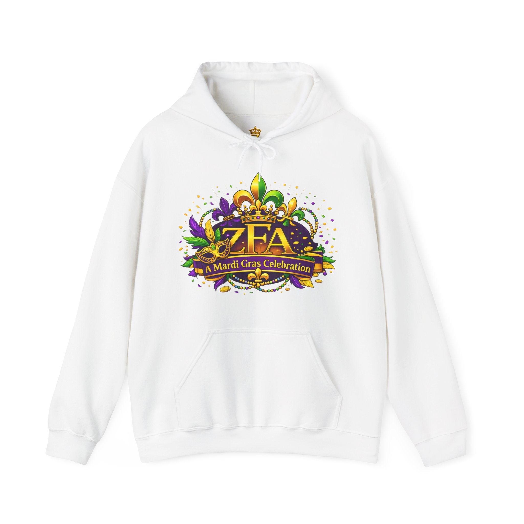 COMING WINTER... ZFA Mardi Gras Celebration Hoodie — Mardi Gras Edition Printify