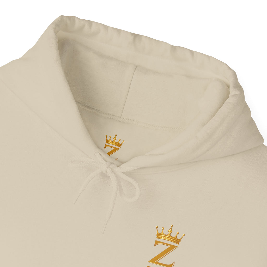 Zealous For All Crown Z Hoodie — Premium White Logo Sweatshirt - Zealous For All