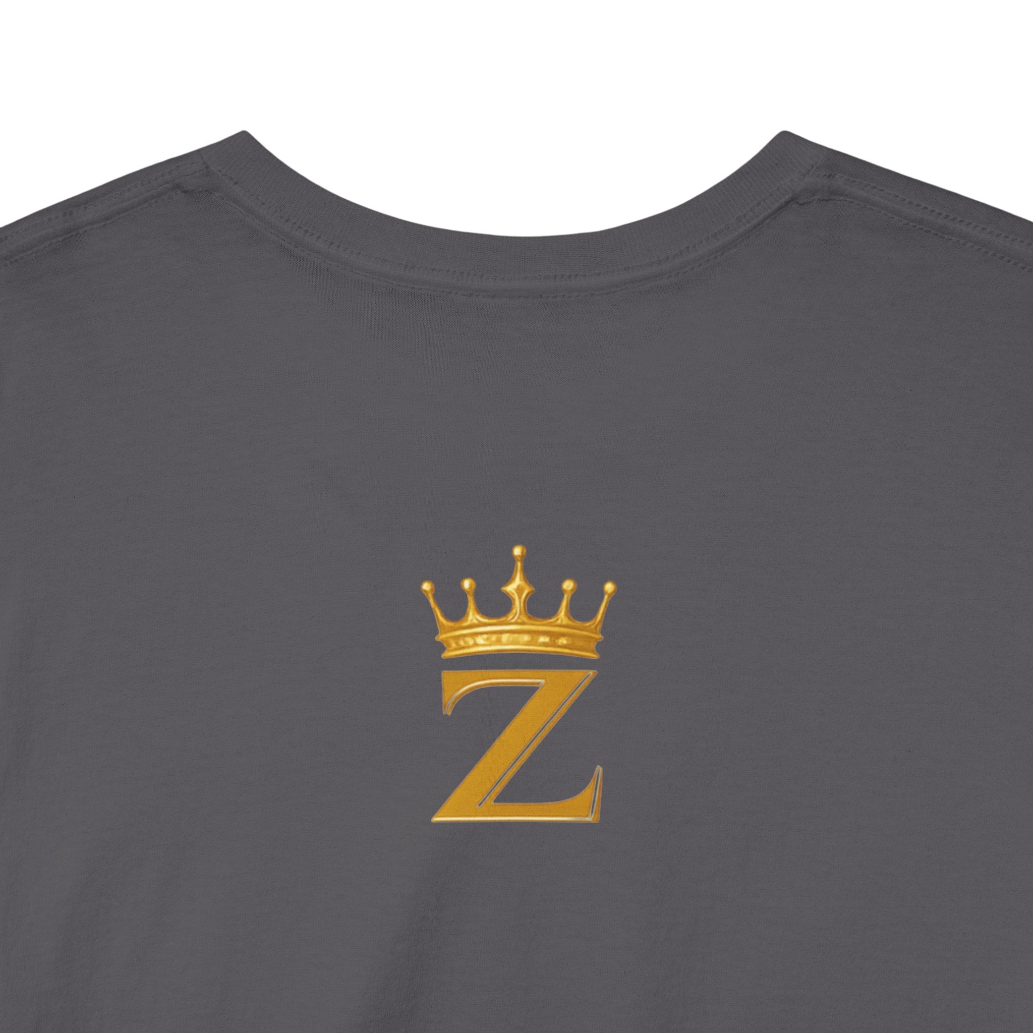 Unisex Zealous For All T-Shirt (Gold Logo (with Back logo) T-shirt) Printify