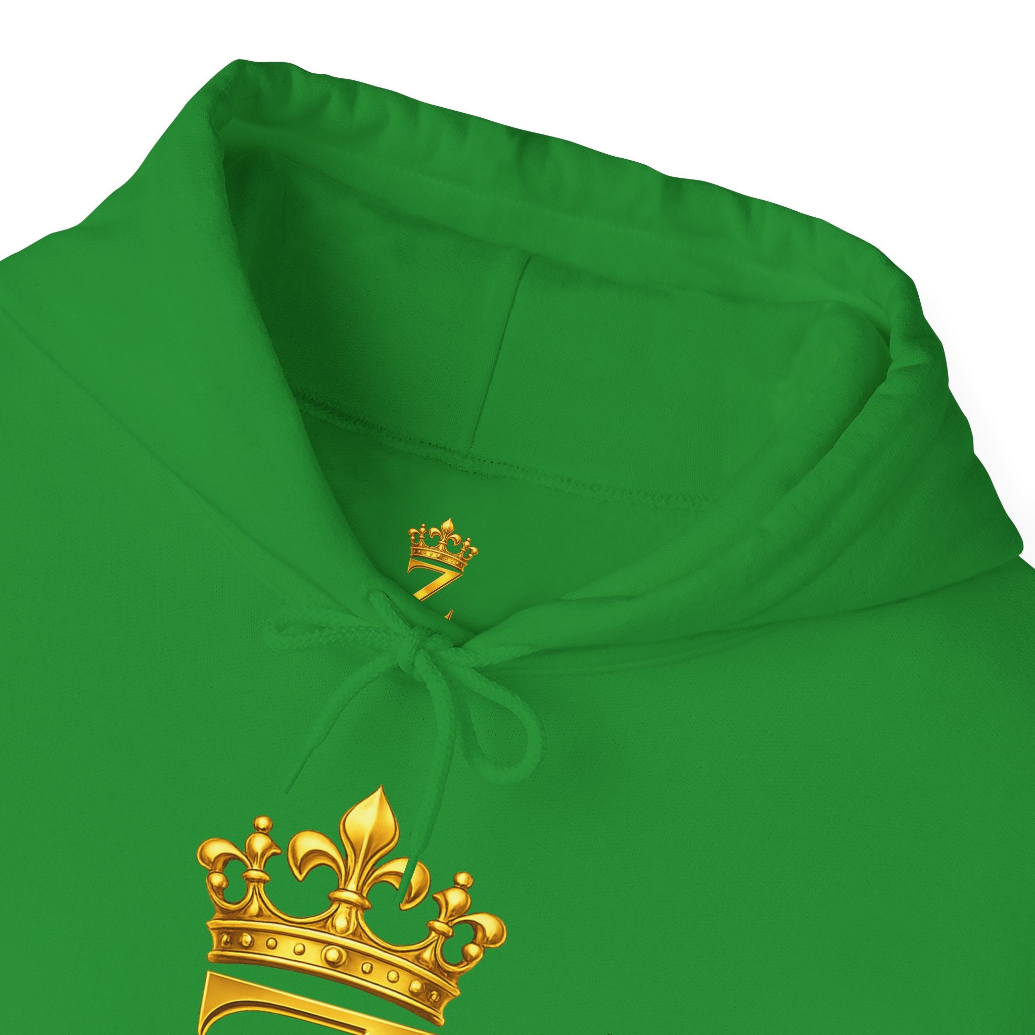 Zealous For All Hoodie — Gold Logo Printify