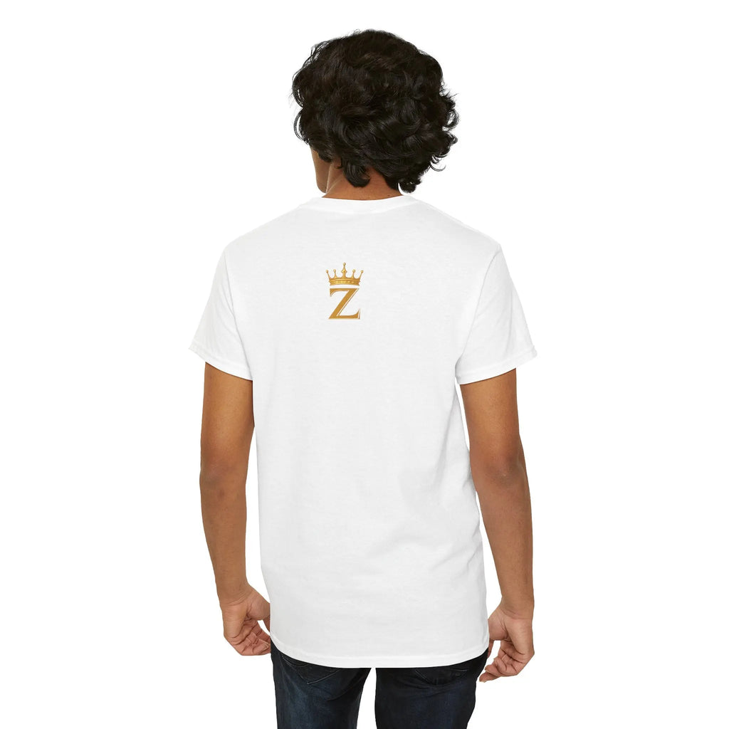 Unisex Zealous For All T-Shirt (Gold Logo (with Back logo) T-shirt) Printify