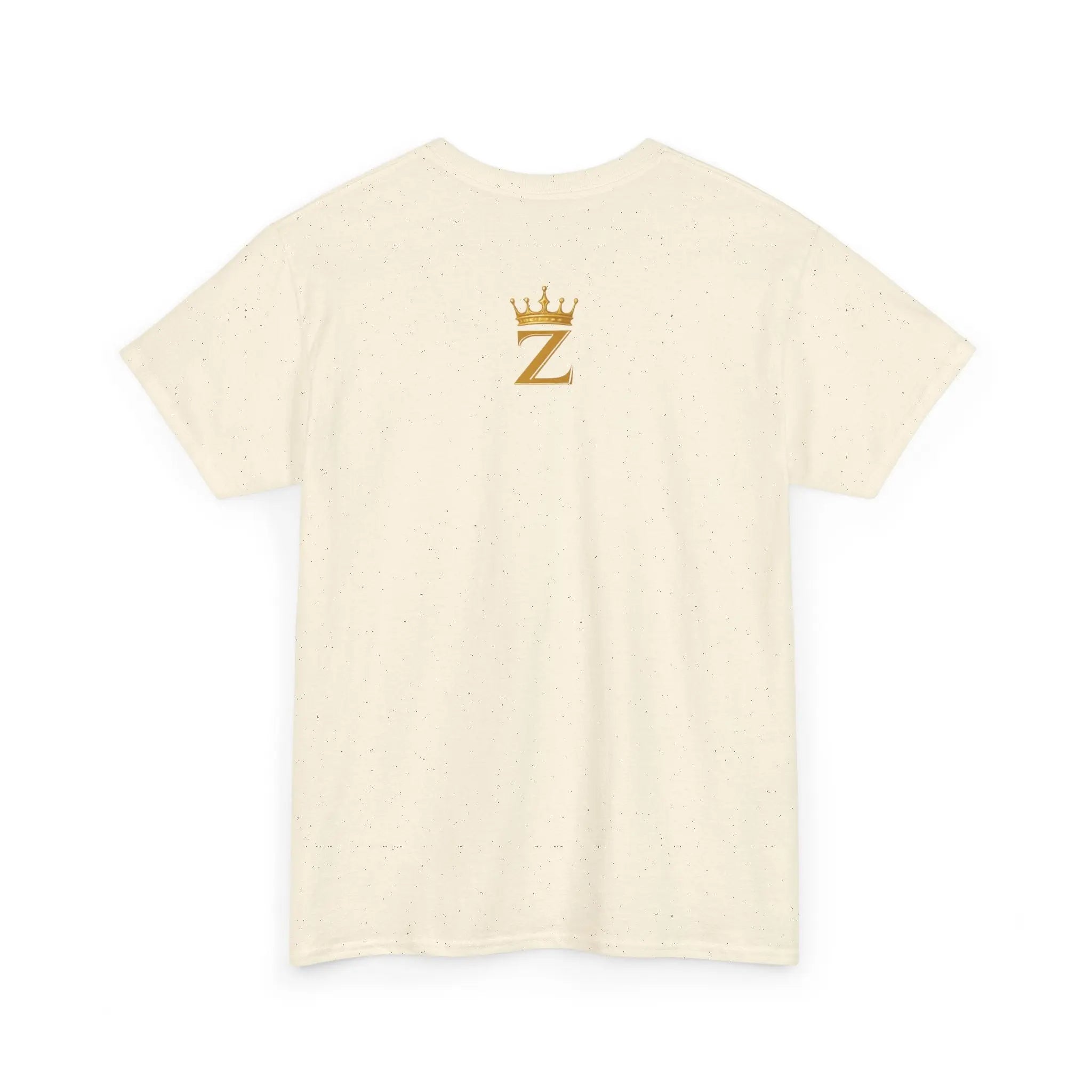 Unisex Zealous For All T-Shirt (Gold Logo (with Back logo) T-shirt) Printify