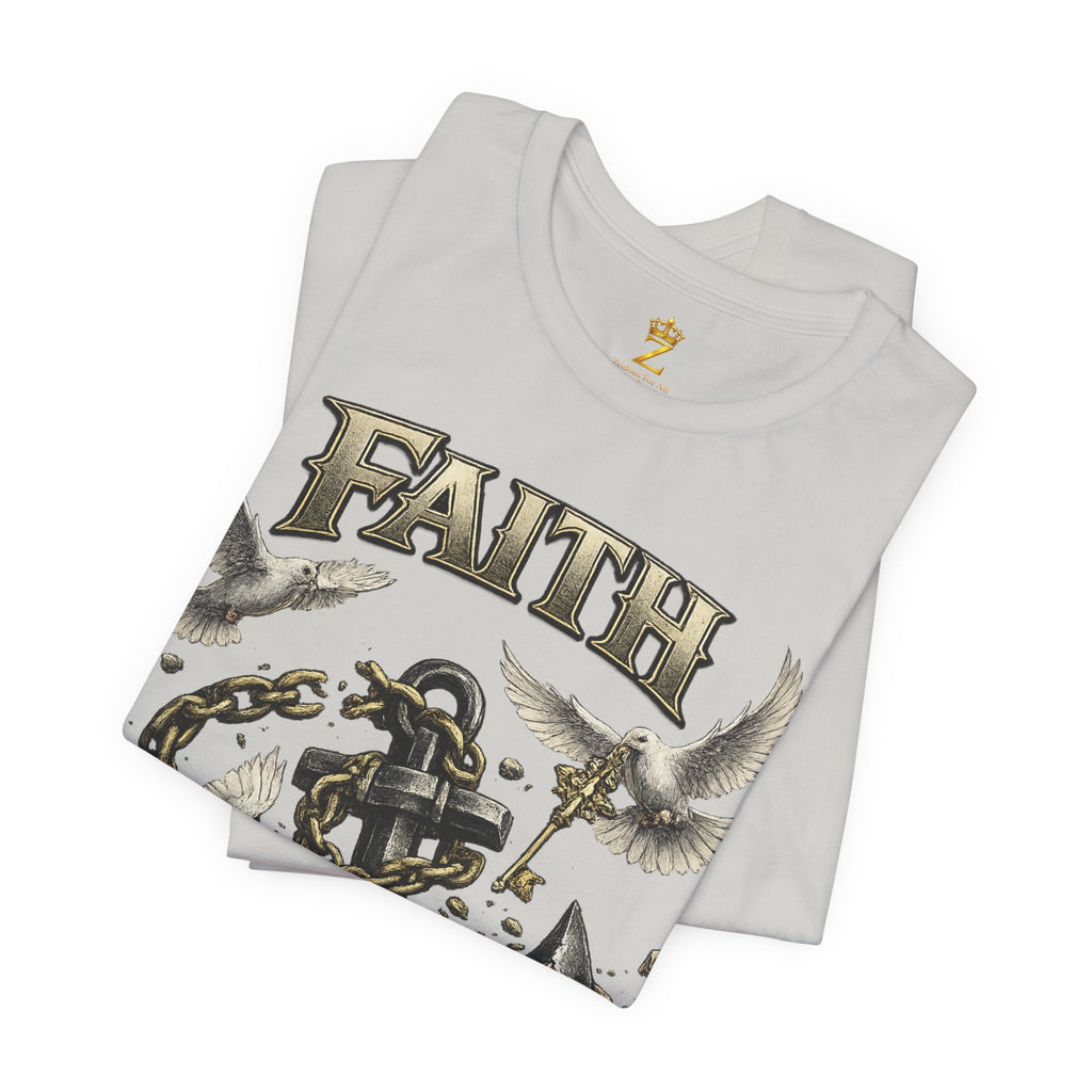 Faith Prevails T‑Shirt (Black Anchor) Printify