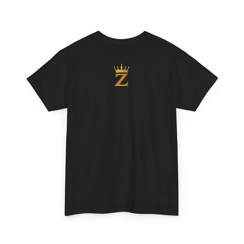 Unisex Zealous For All T-Shirt (Gold Logo (with Back logo) T-shirt) Printify