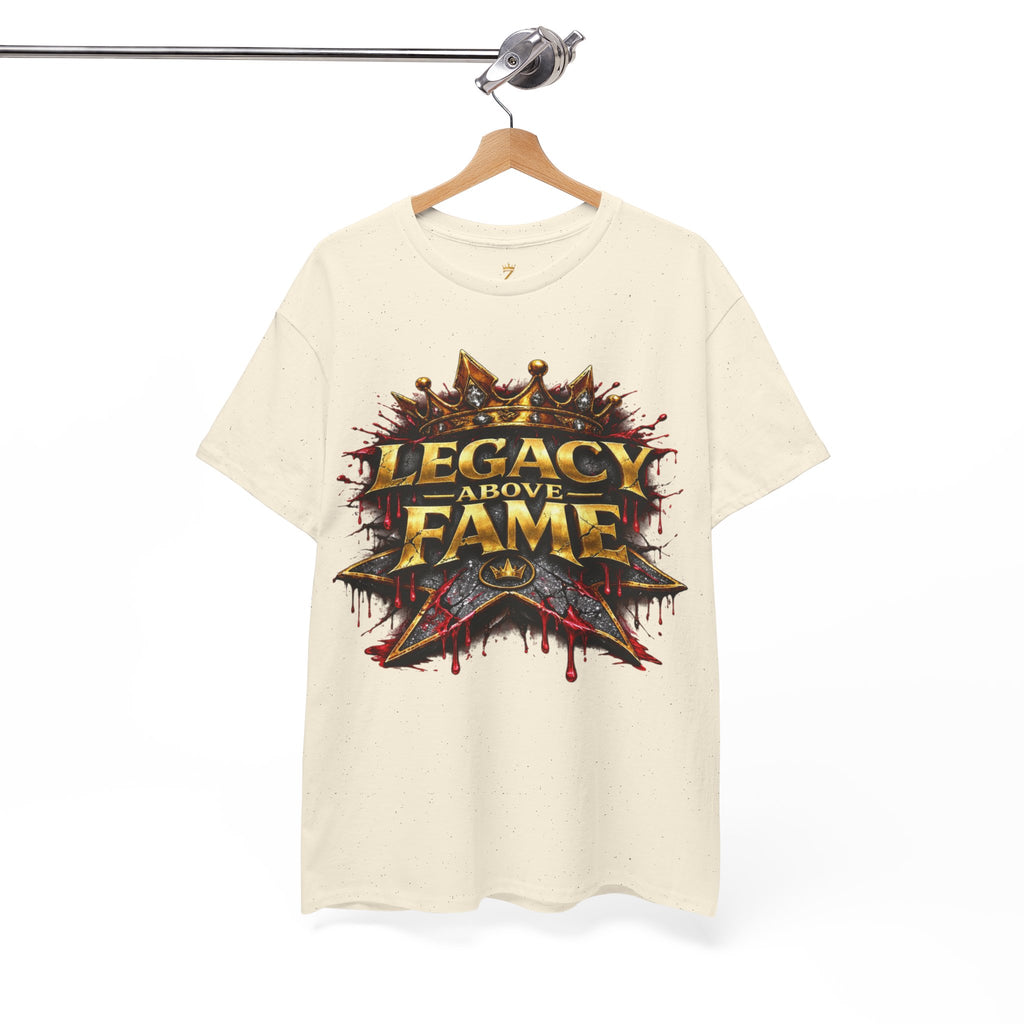Adult Legacy Above Fame Graphic T-Shirt (Red Drip) - Zealous For All