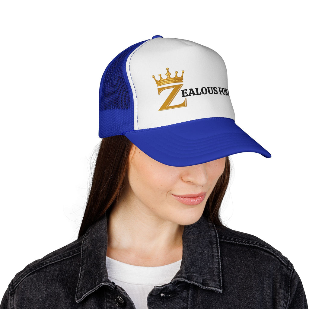 Zealous For All Trucker Caps Printify