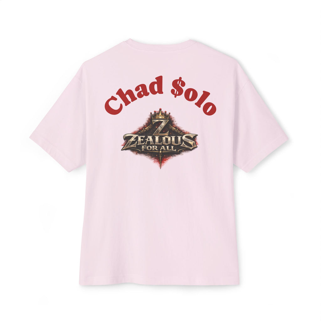 CEO CHAD EDITION *Oversized* Discipline Over Emotions Graphic Tee (Red Heart) Printify
