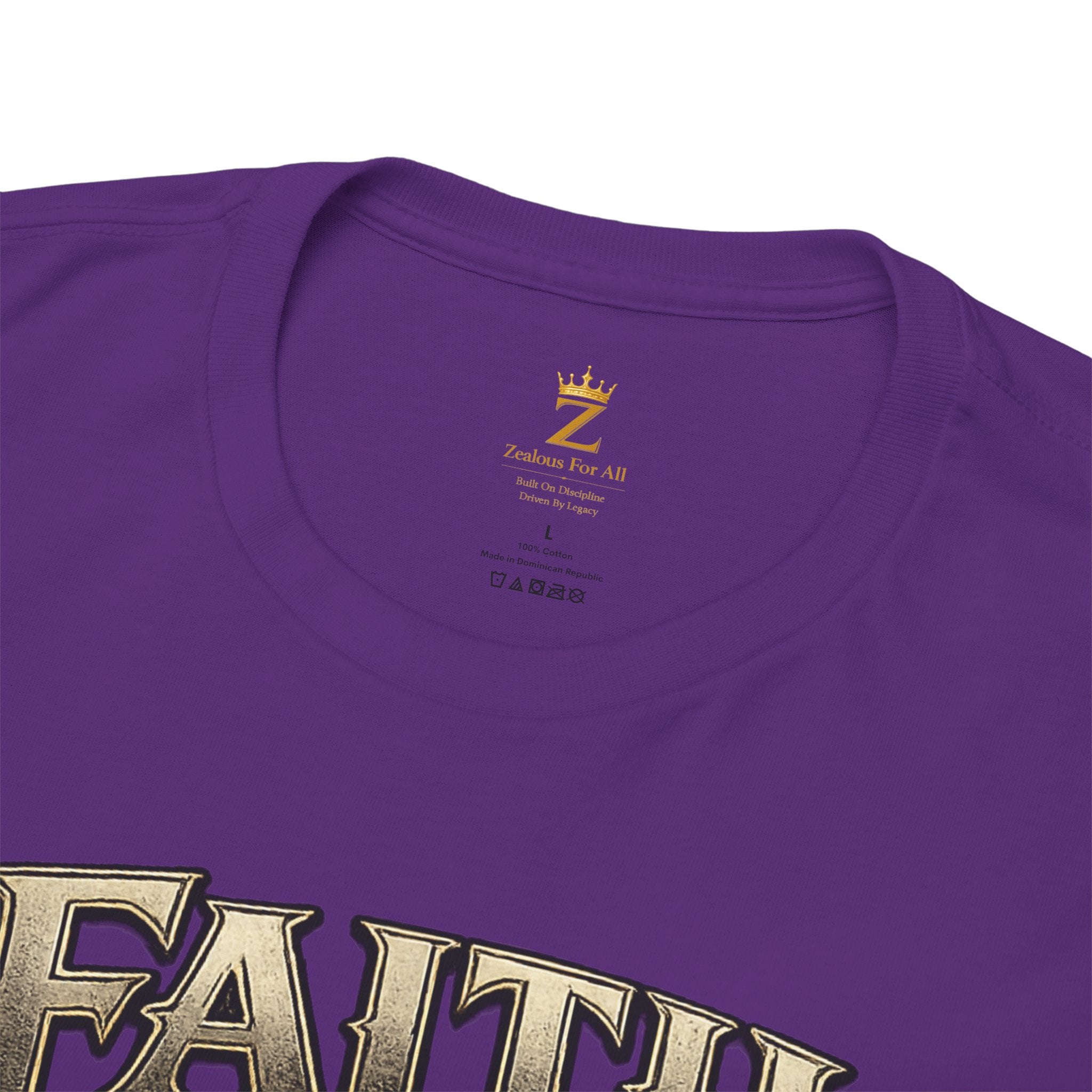 Adult Faith Prevails T‑Shirt (Red Anchor) Printify