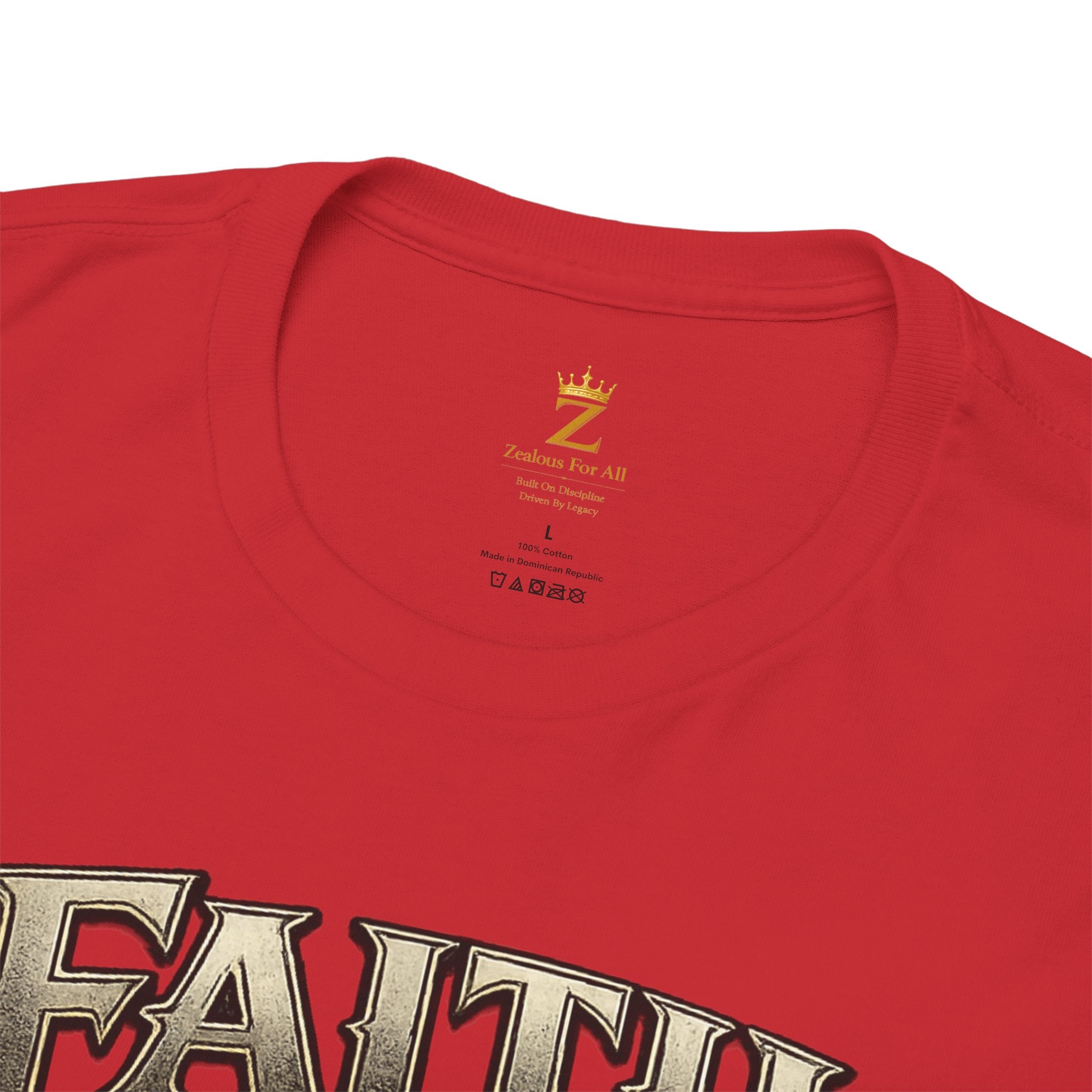 Adult Faith Prevails T‑Shirt (Blue Anchor) Printify