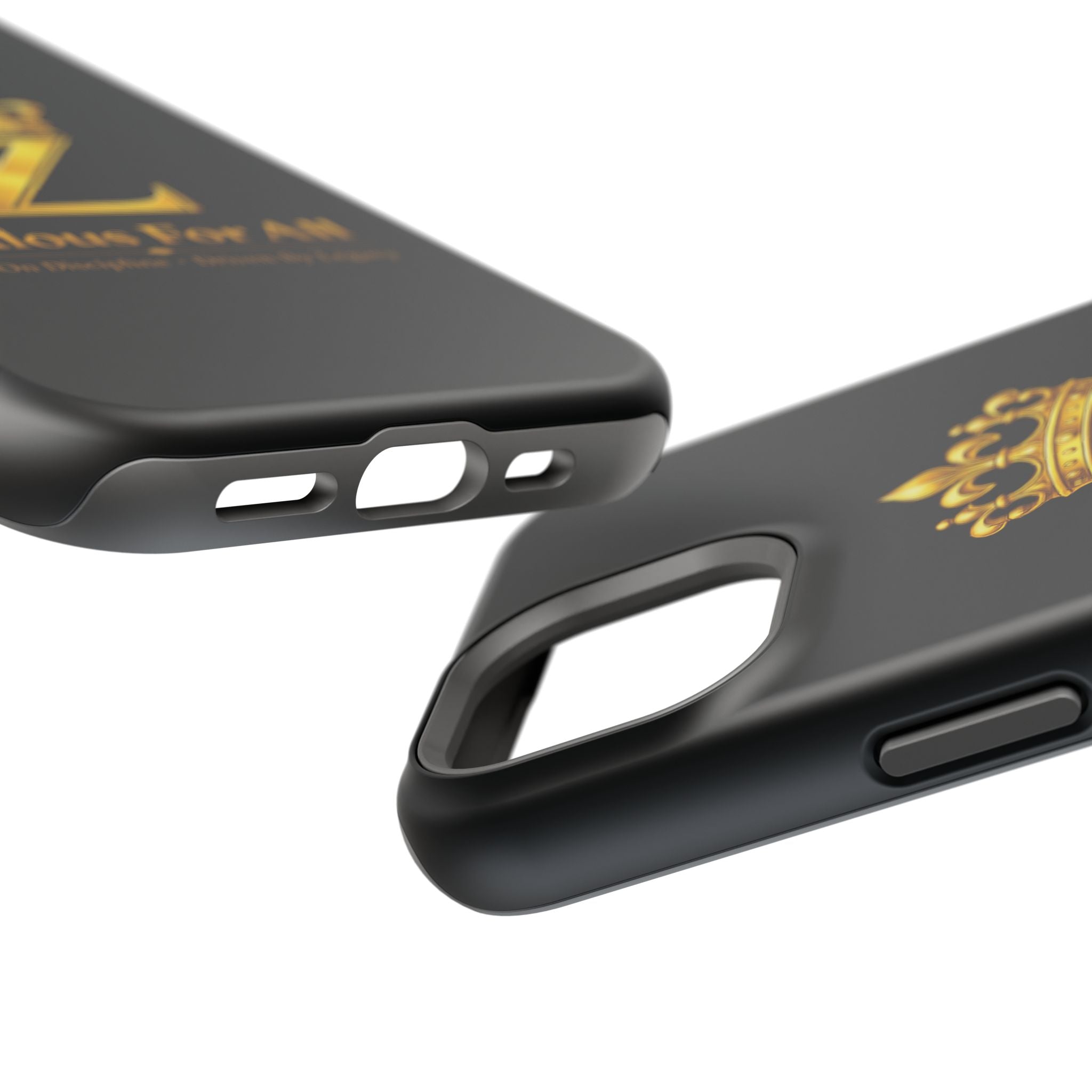 ZFA Phone Case  — "Zealous For All" Gold Crown Impact-Resistant Case Printify