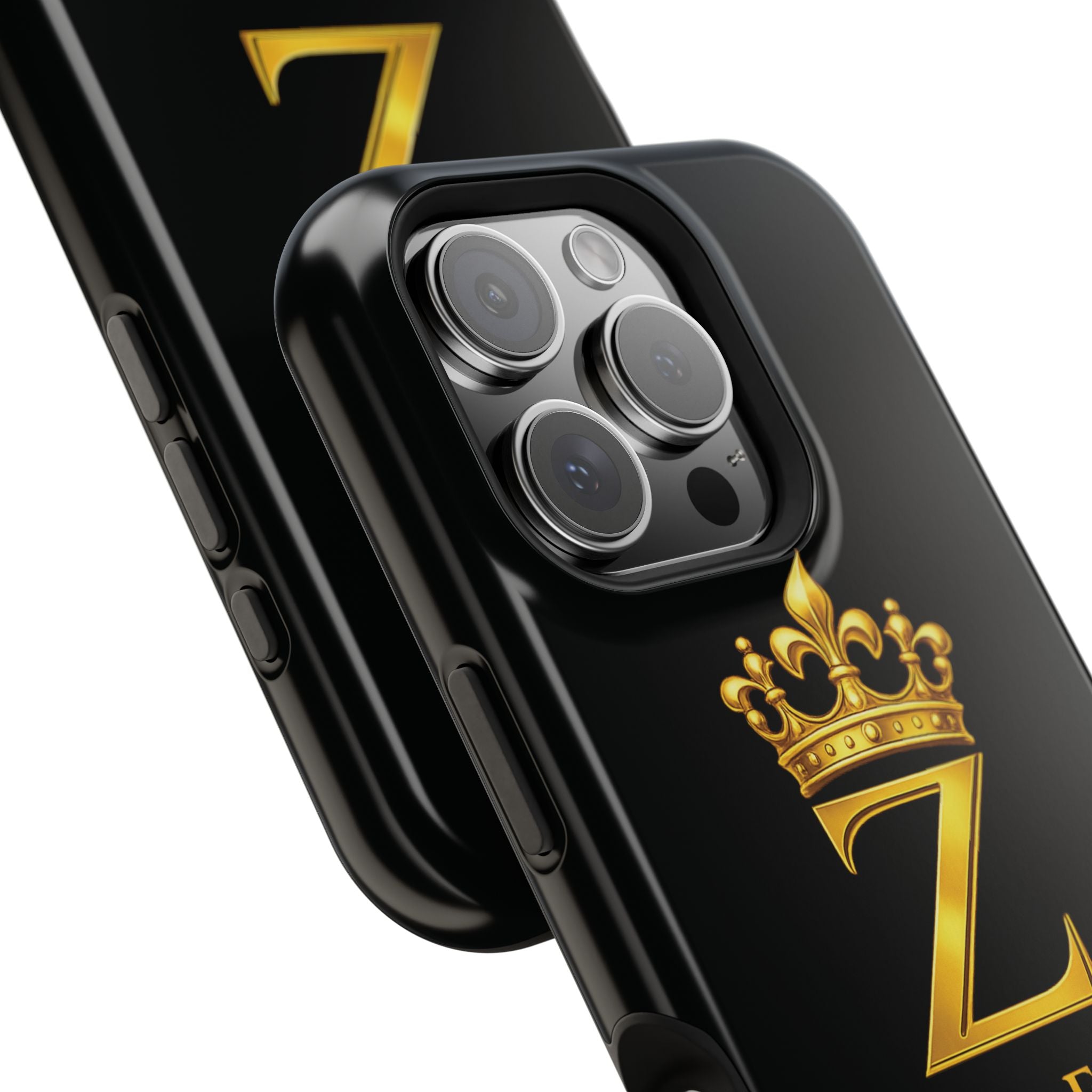 ZFA Phone Case  — "Zealous For All" Gold Crown Impact-Resistant Case Printify