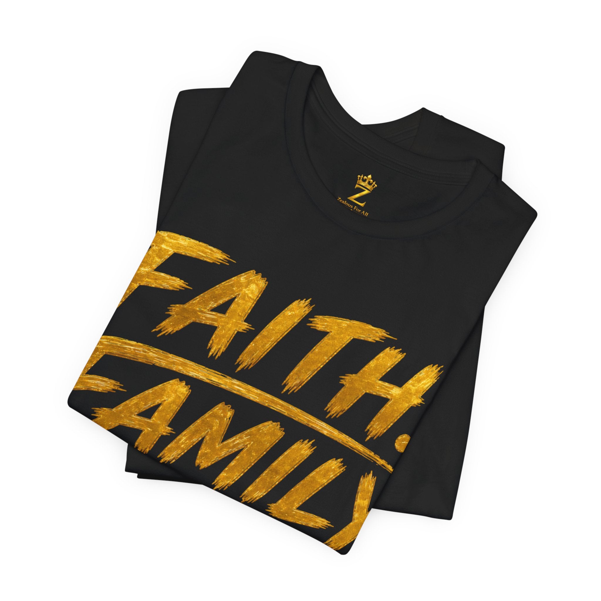 Faith. Family. Funds. T-Shirt — Inspirational Faith & Family Graphic Tee