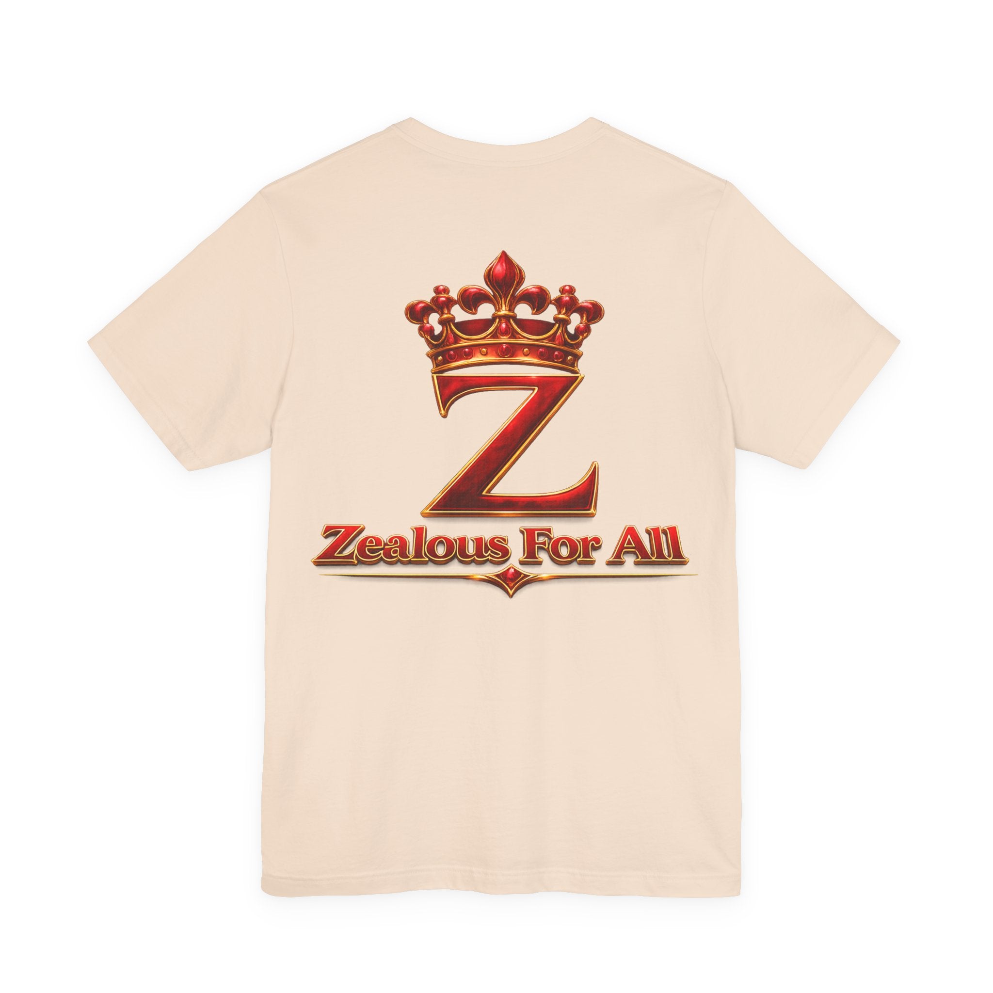 Unisex Zealous For All T-Shirt (Red Velvet Edition) Printify