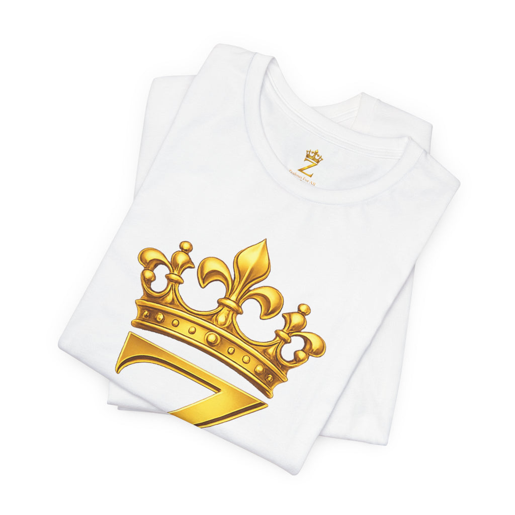 Unisex "Z" T-Shirt (Gold Logo) Printify