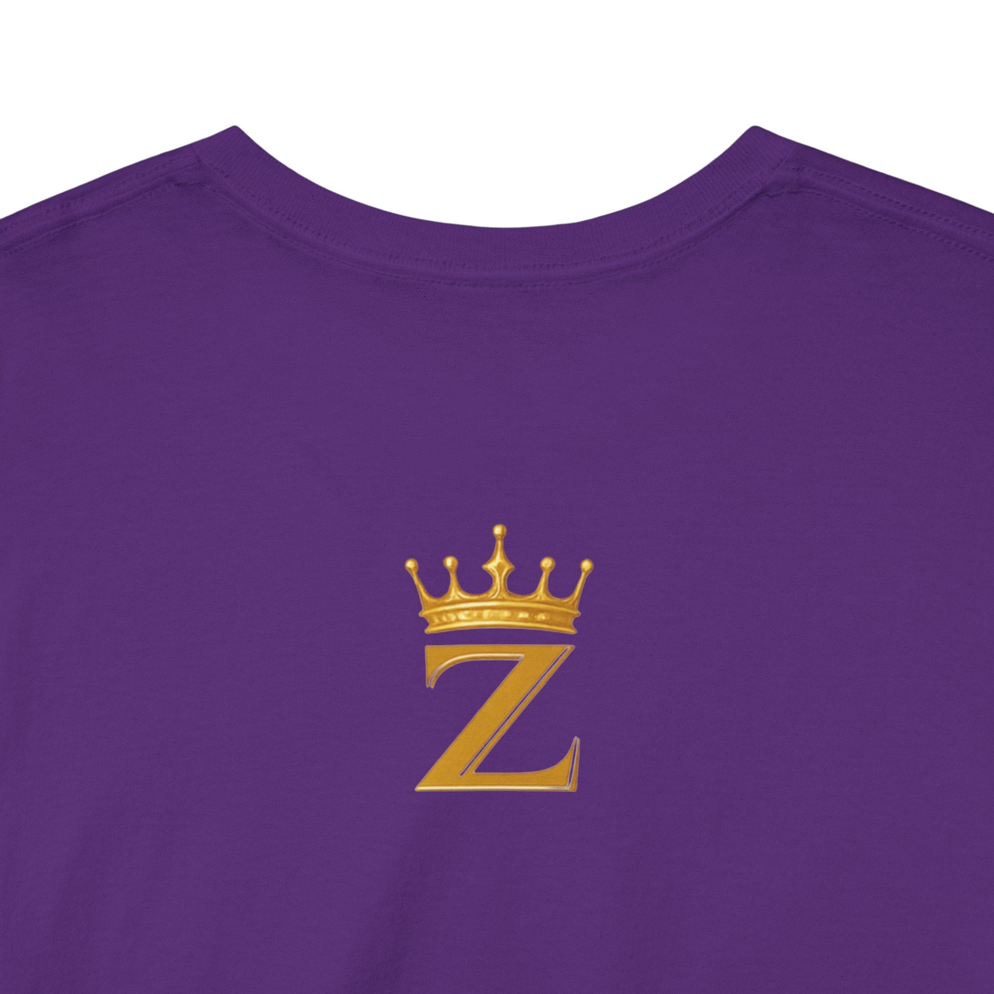 Unisex Zealous For All T-Shirt (Gold Logo (with Back logo) T-shirt) Printify