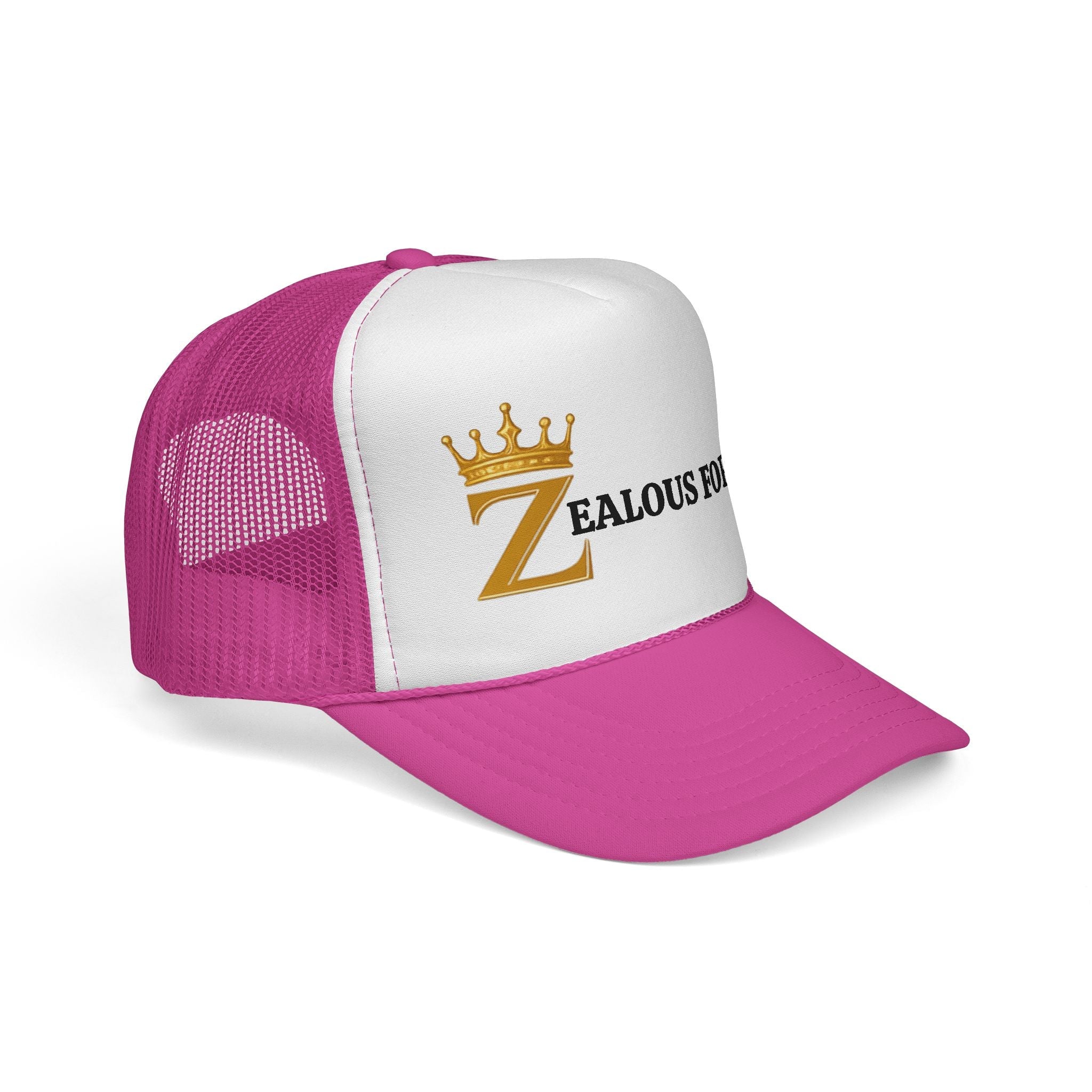 Zealous For All Trucker Caps Printify