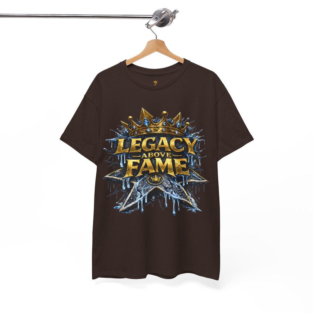 Adult Legacy Above Fame Graphic T-Shirt (Icy Blue Drip) - Zealous For All